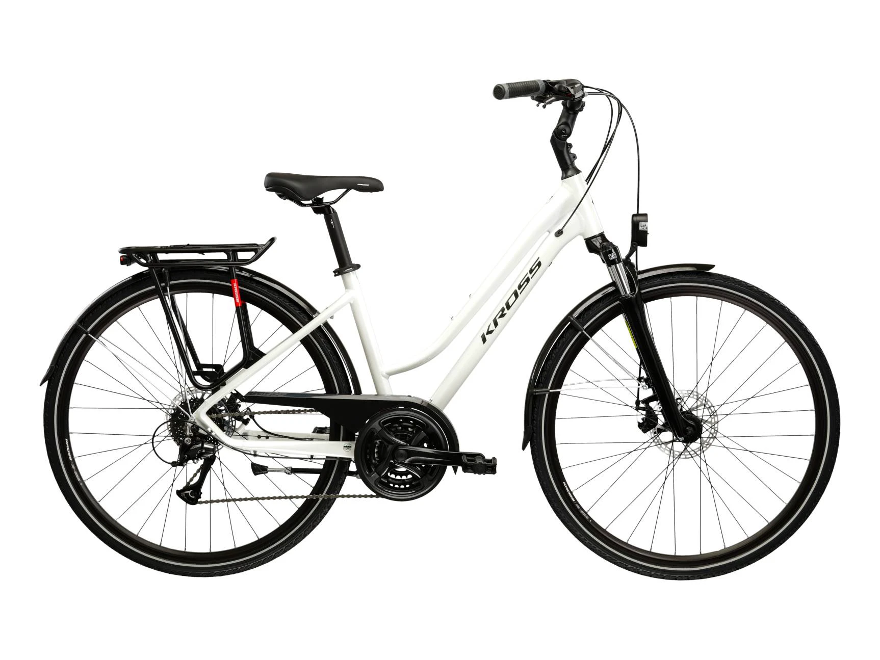 1. Bicicleta Urban Kross Trans 3.0 28 inch perla Shimano Acera