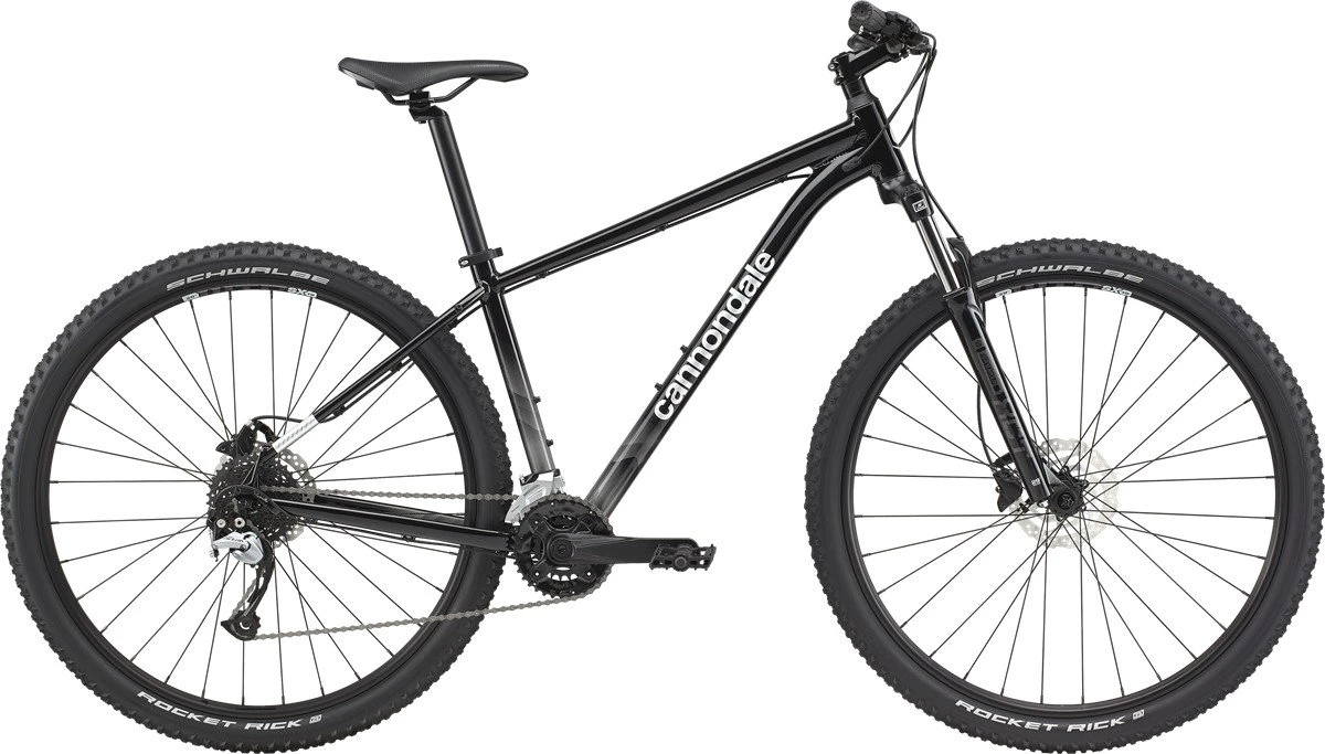 1. Cannondale Trail 7 bicicleta MTB hardtail - neagra