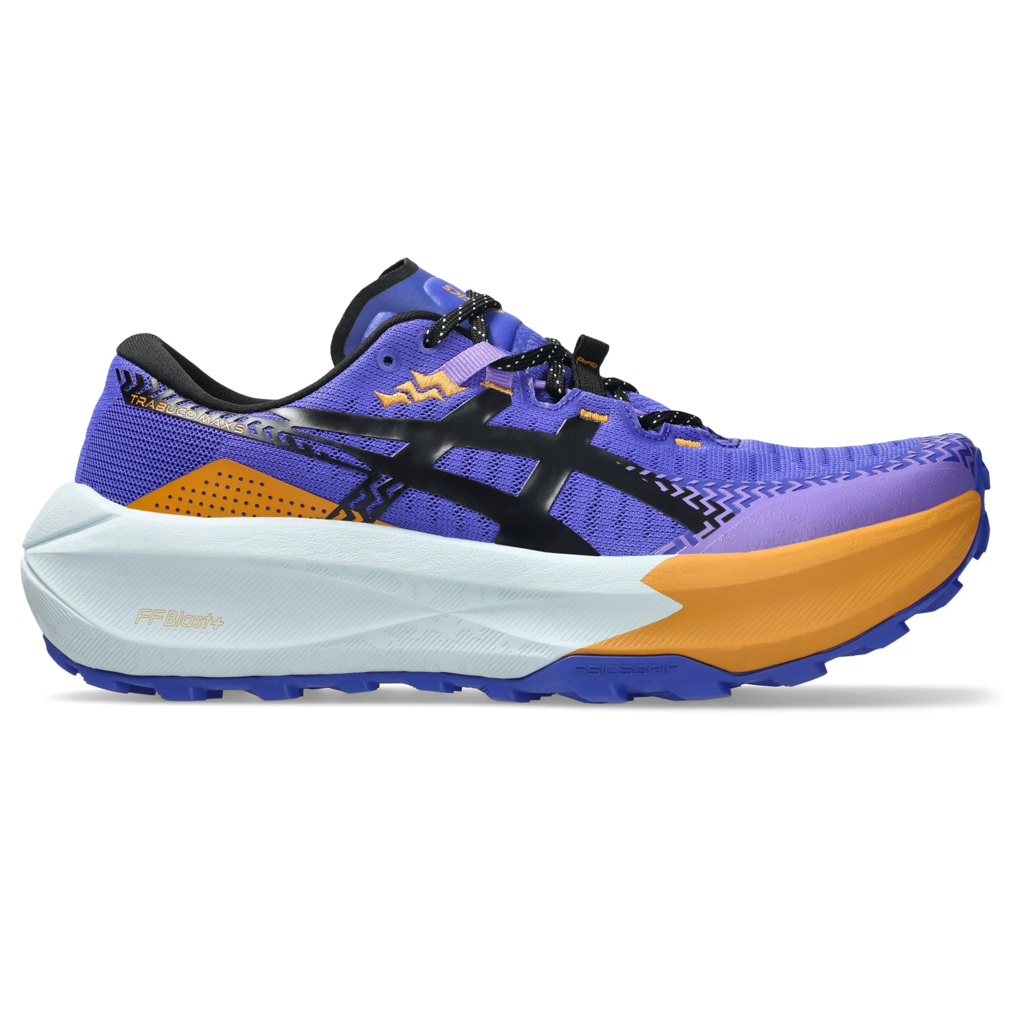 1. Pantofi alergare trail ASICS Trabuco Max 5 - Cobalt Burst/Black | amortizare maximă
