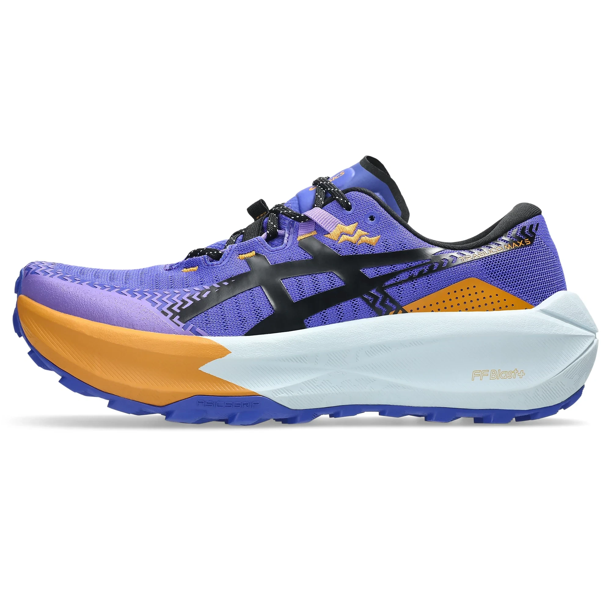 8. Pantofi alergare trail ASICS Trabuco Max 5 - Cobalt Burst/Black | amortizare maximă