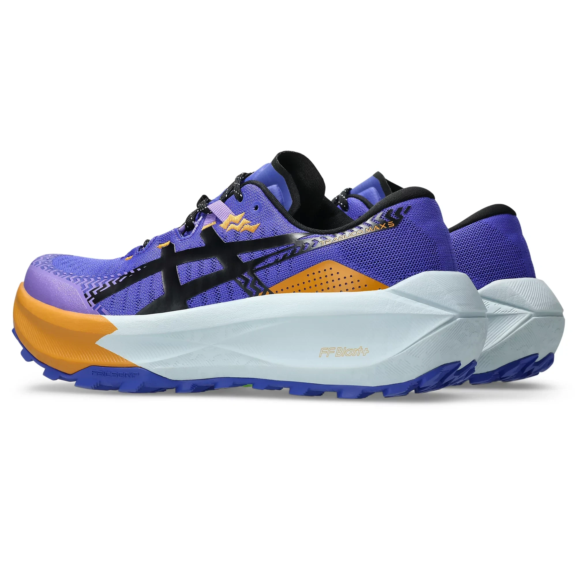 3. Pantofi alergare trail ASICS Trabuco Max 5 - Cobalt Burst/Black | amortizare maximă