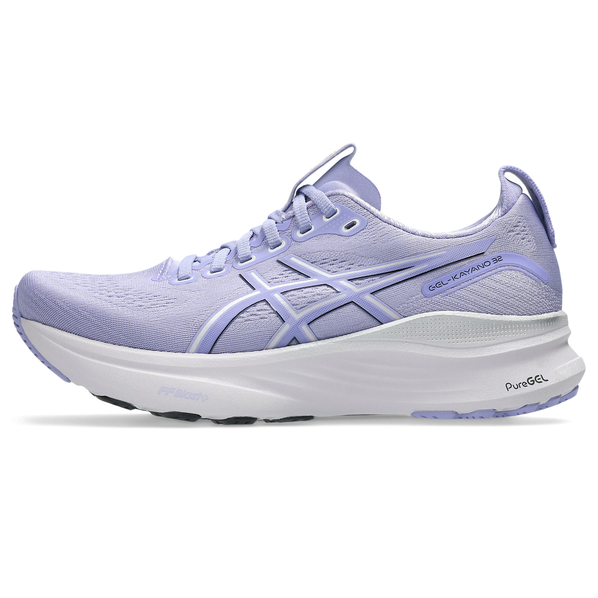 8. Pantofi alergare stabilitate ASICS GEL-Kayano 32 - albastru Bluebell | argintiu