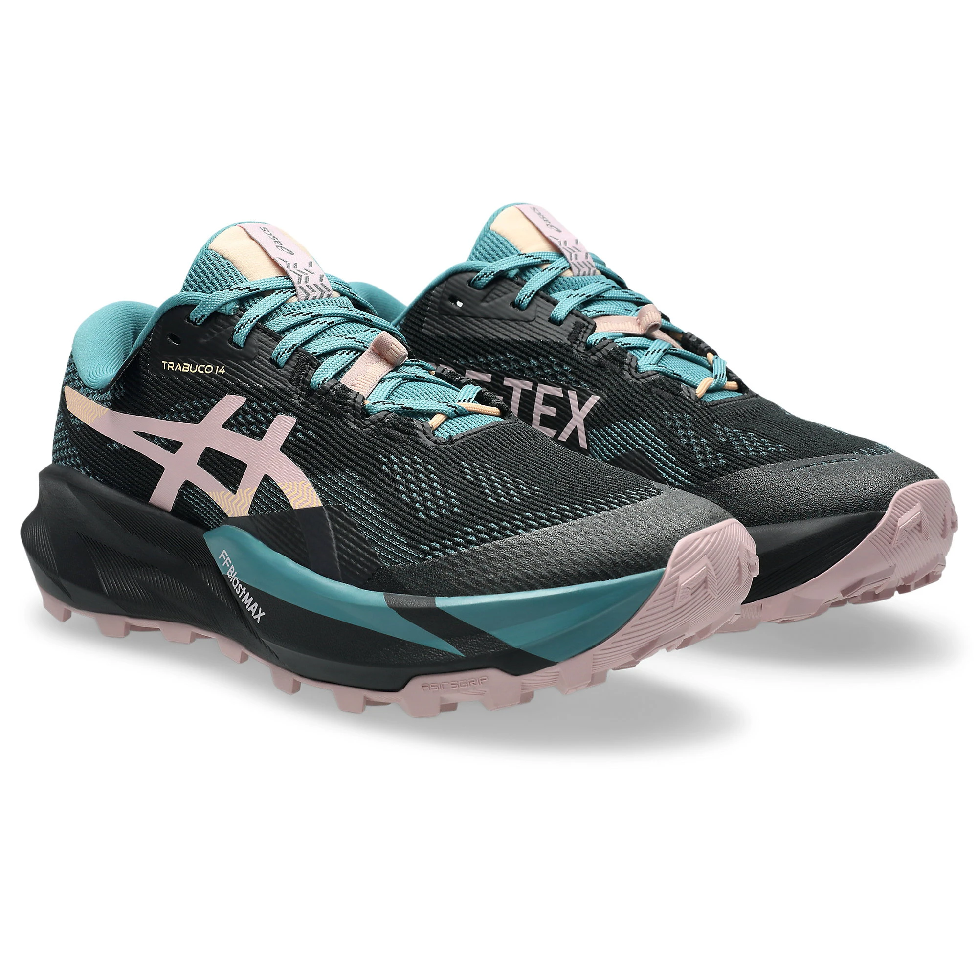 2. Pantofi alergare trail ASICS Trabuco 14 GTX (GORE-TEX) - negru | Morganite