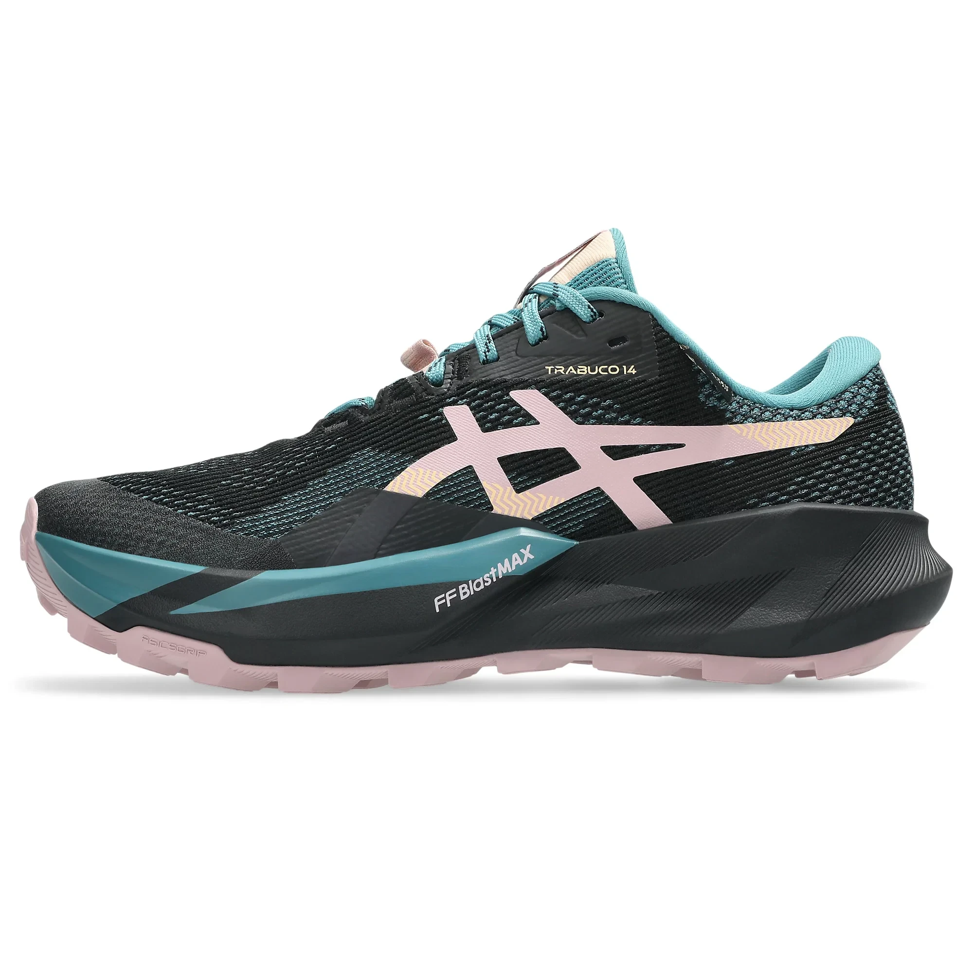 8. Pantofi alergare trail ASICS Trabuco 14 GTX (GORE-TEX) - negru | Morganite