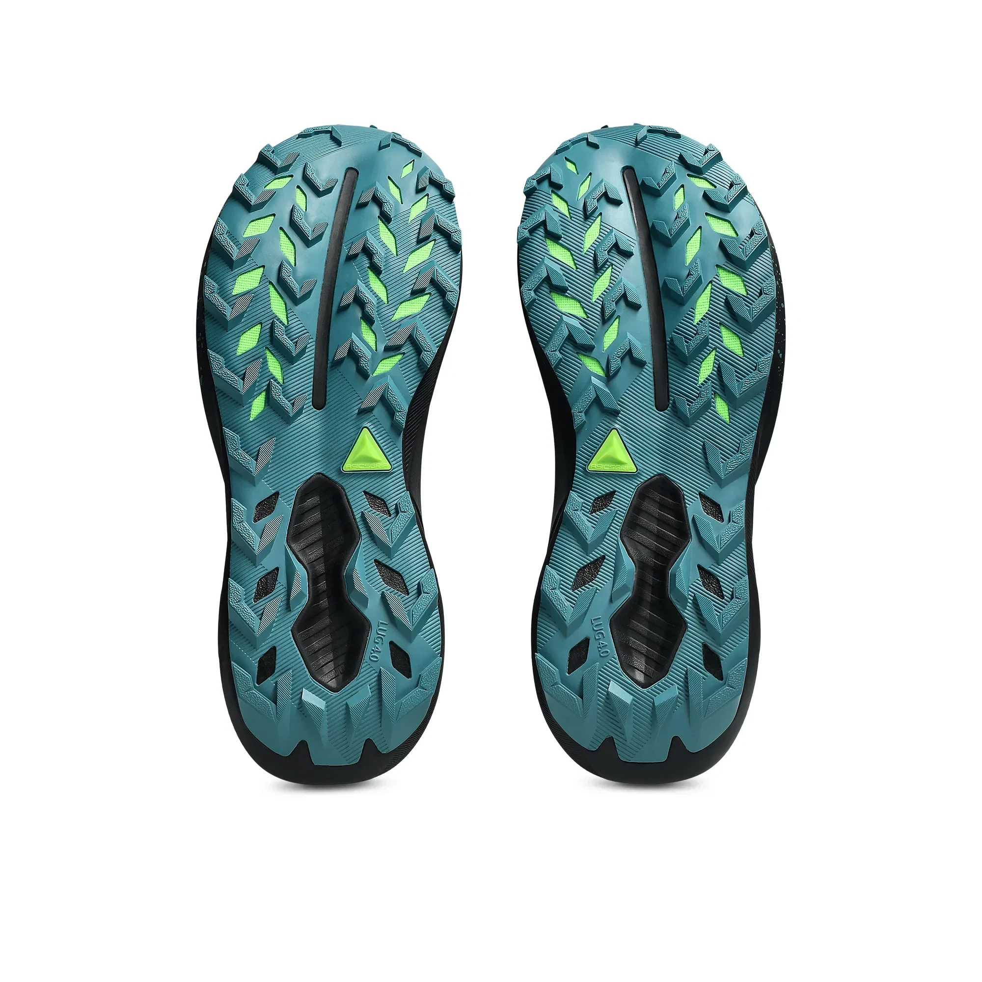 7. Pantofi alergare trail ASICS Trabuco 14 GTX (GORE-TEX) - negru | Misty Pine - impermeabili
