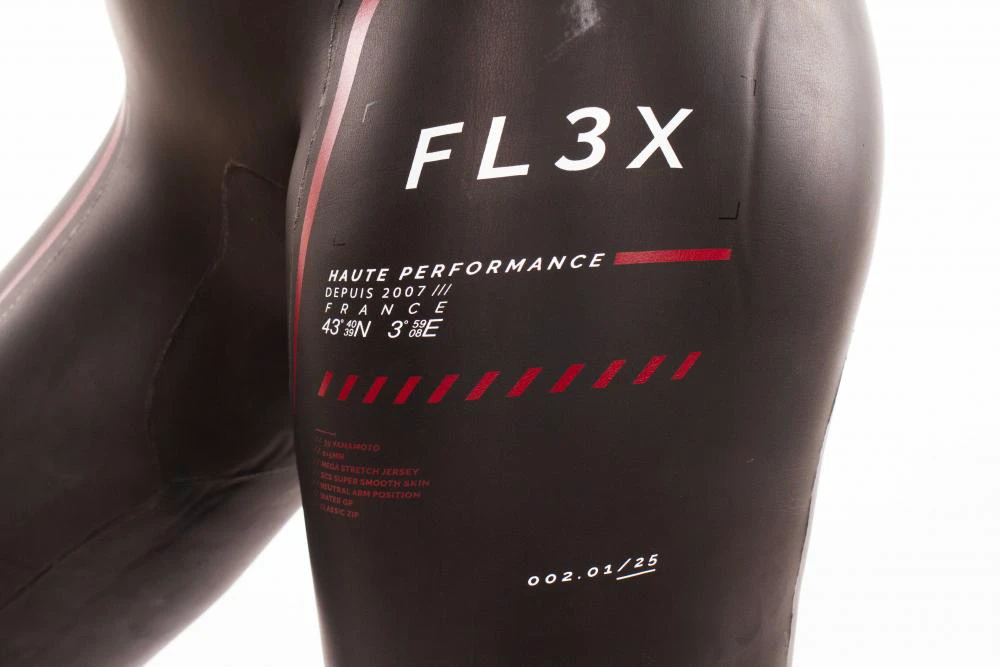 3. Z3R0D - costum neopren femei Flex wetsuit - black red