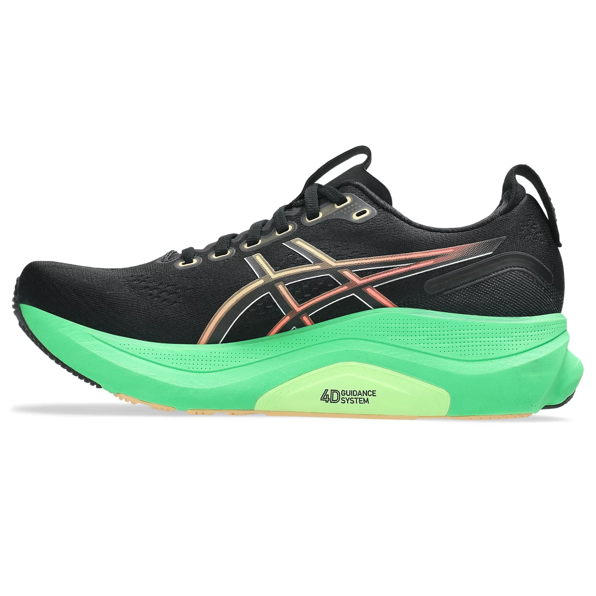 4. Pantofi alergare stabilitate ASICS GEL-Kayano 32 - negru | amortizare superioară