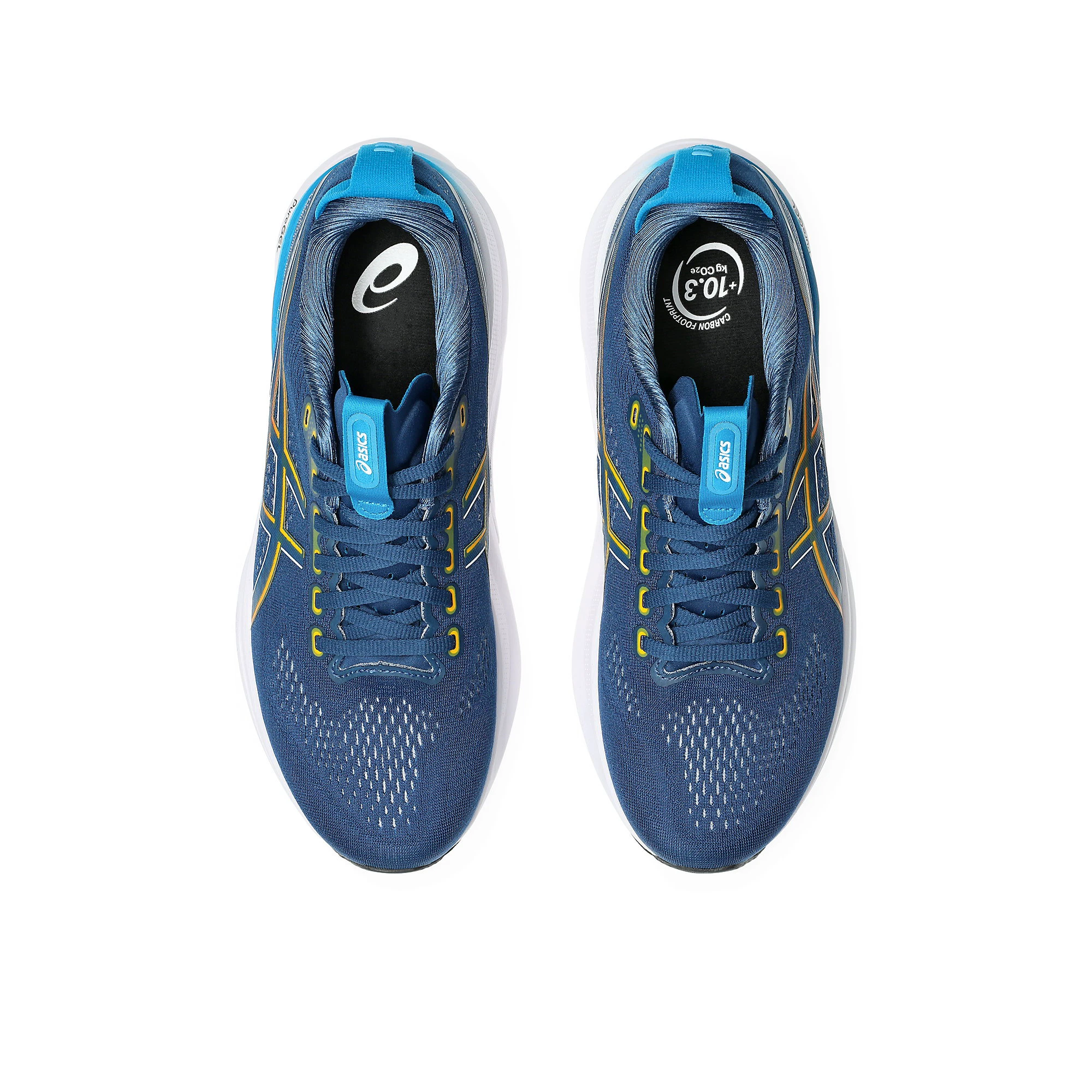 6. Pantofi alergare stabilitate ASICS GEL-Kayano 32 | amortizare superioară - Twilight Blue | Anzu