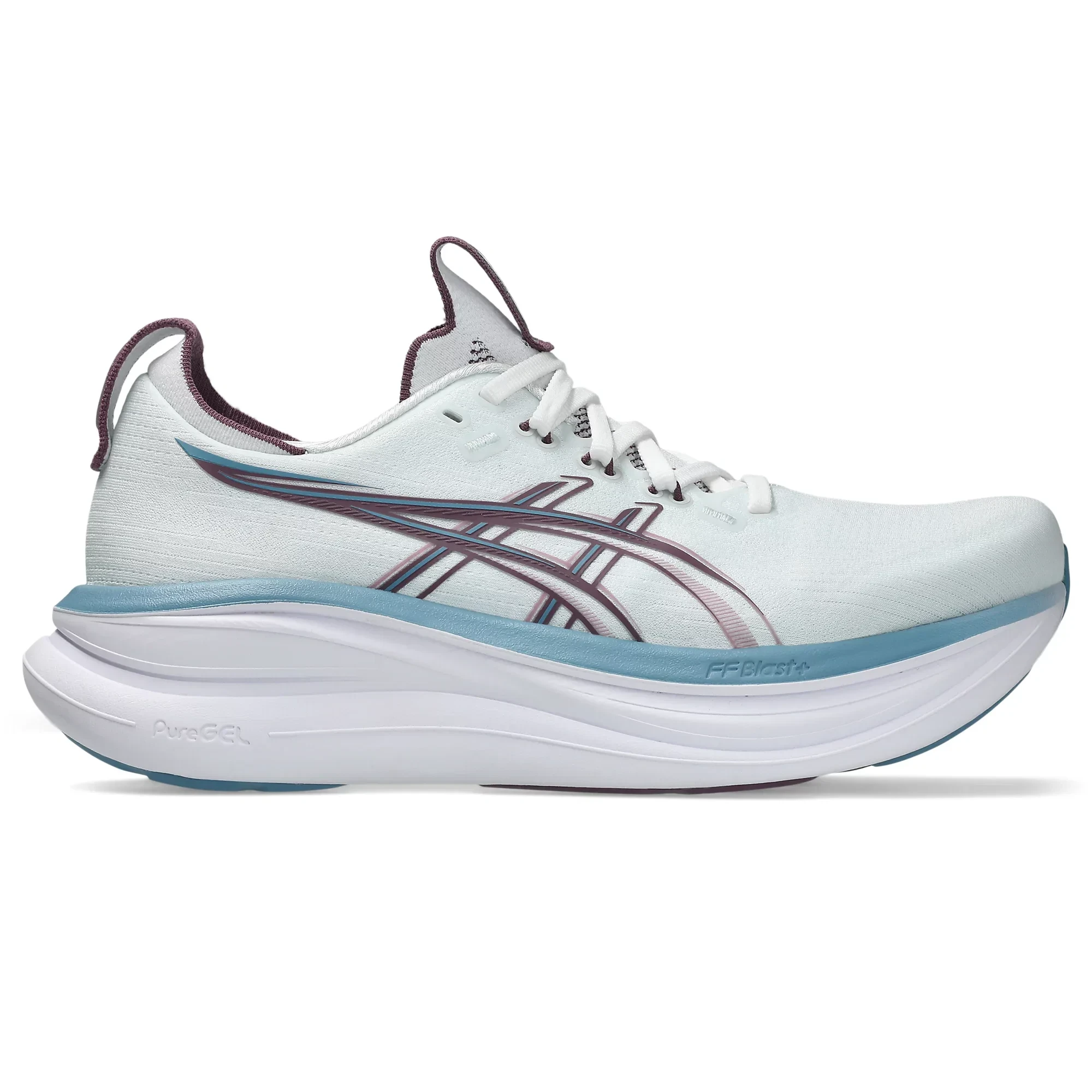Pantofi alergare ASICS GEL-Nimbus 28 - albastru Arctic Blue | mov Velvet Purple - 185168