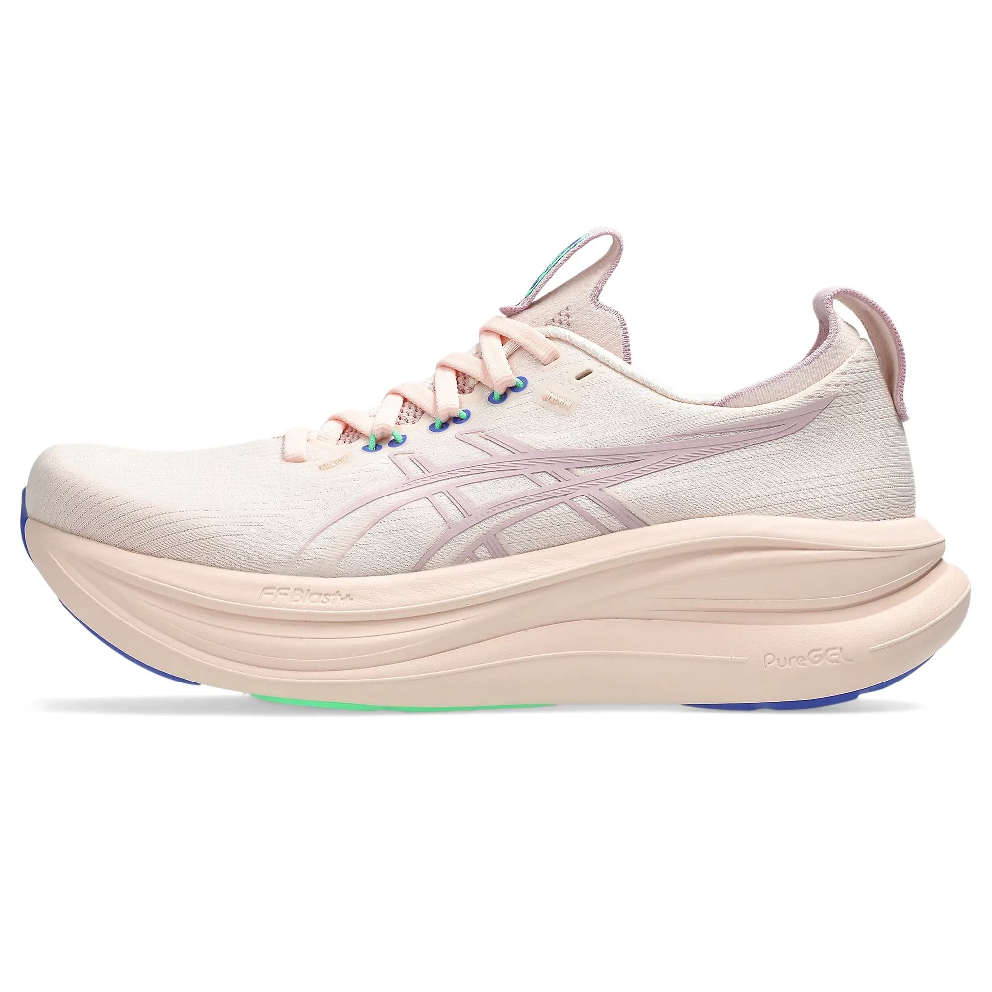 8. Pantofi alergare ASICS GEL-Nimbus 28 - roz Pearl Pink | Morganite