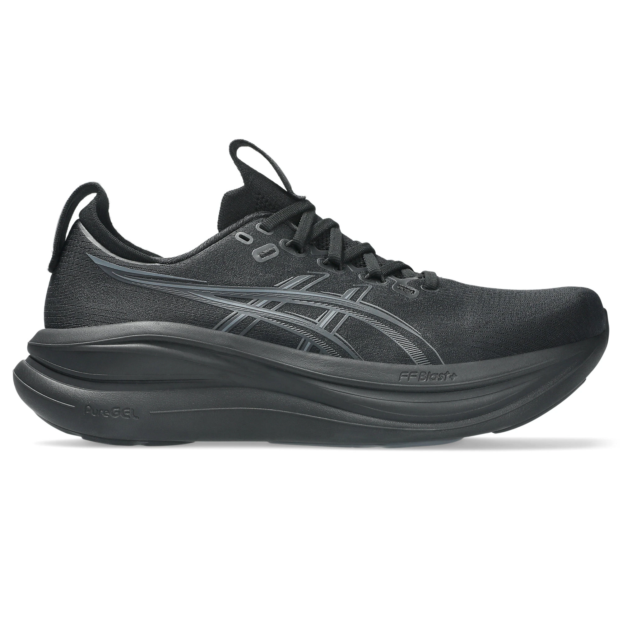 Pantofi alergare ASICS GEL-Nimbus 28 - negru/gri | amortizare maximă - 185176