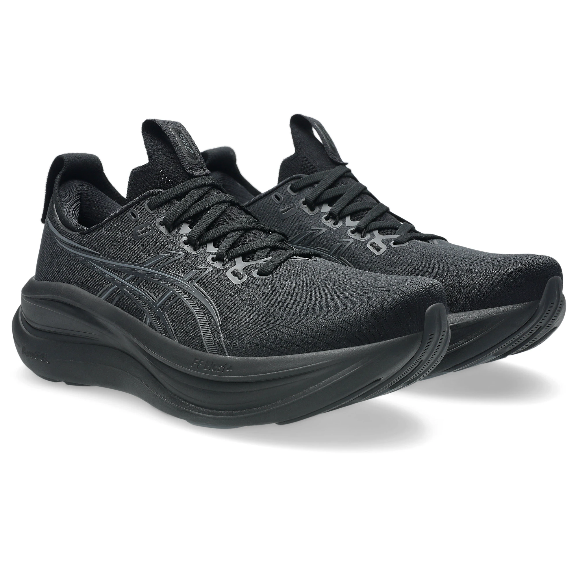 2. Pantofi alergare ASICS GEL-Nimbus 28 - negru/gri | amortizare maximă