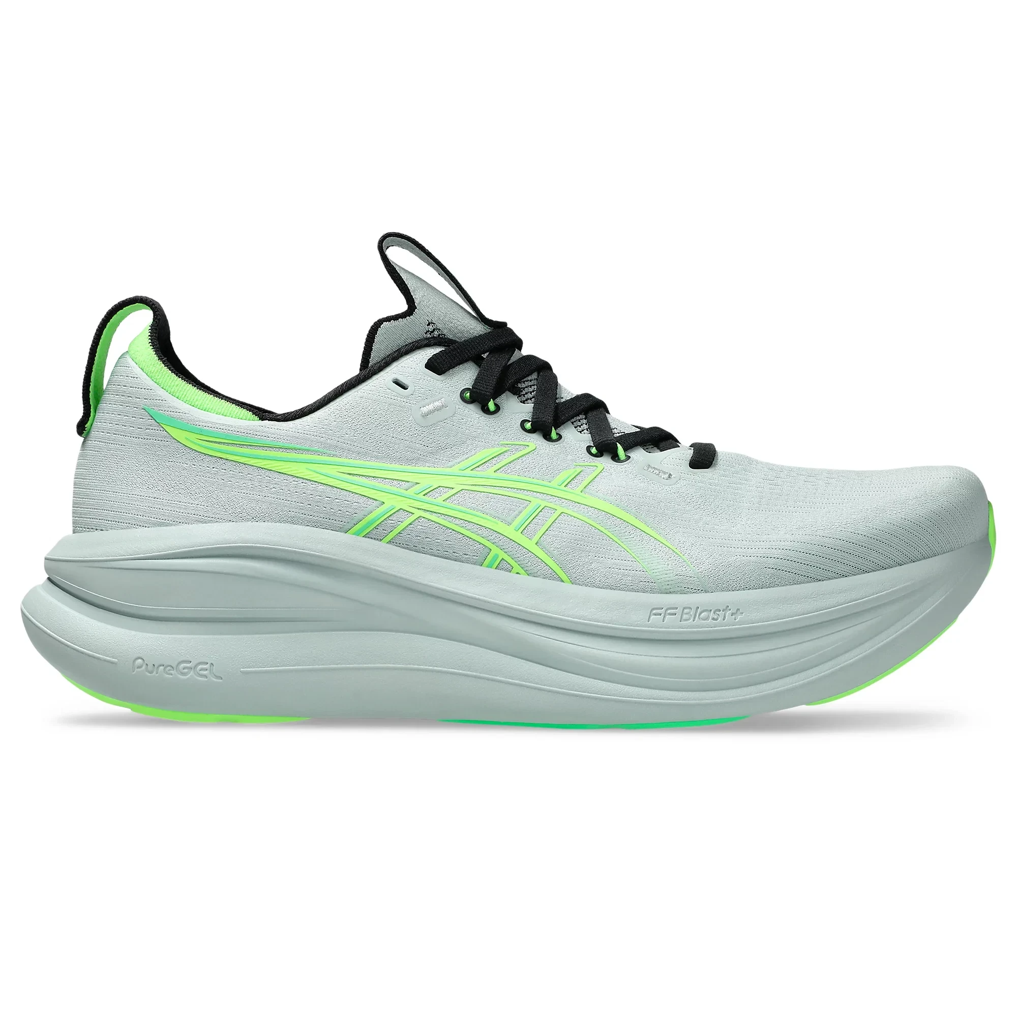 Pantofi alergare ASICS GEL-Nimbus 28 - verde Cold Moss | amortizare maximă - 185180