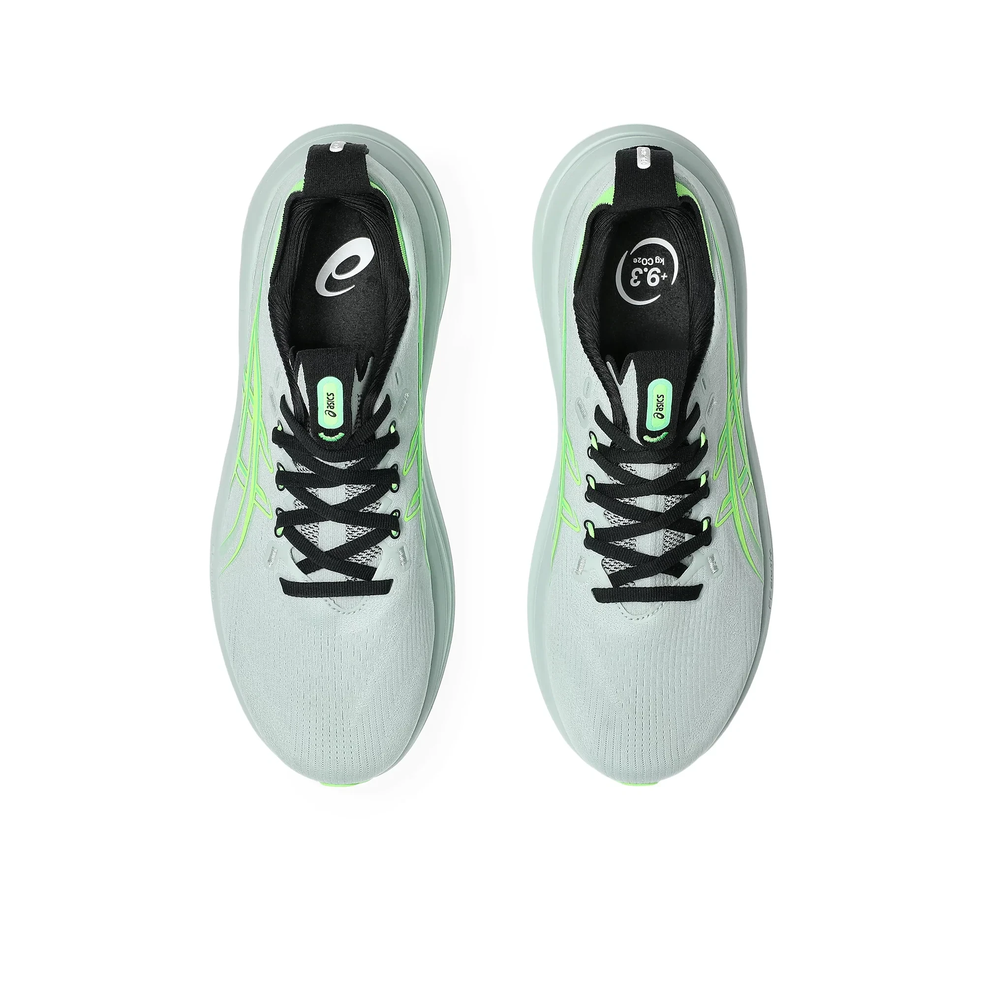 6. Pantofi alergare ASICS GEL-Nimbus 28 - verde Cold Moss | amortizare maximă