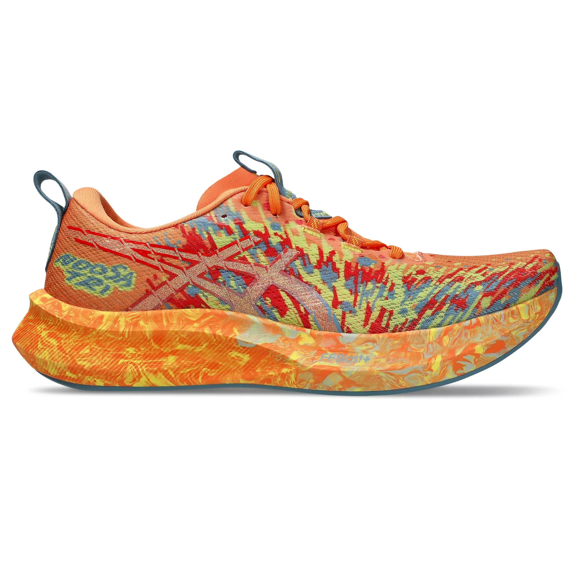 1. Pantofi alergare triatlon ASICS Noosa Tri 16 - portocaliu Sun Peach | Lemon Spark