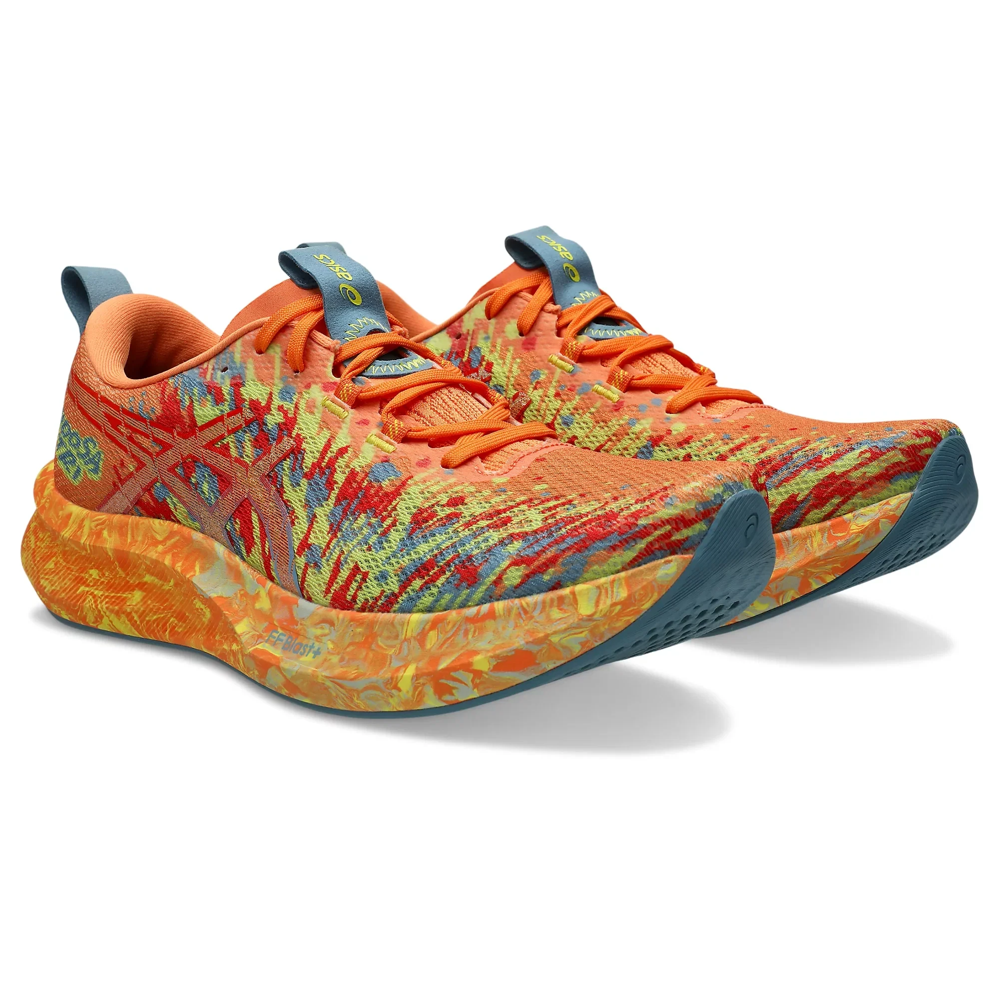2. Pantofi alergare triatlon ASICS Noosa Tri 16 - portocaliu Sun Peach | Lemon Spark