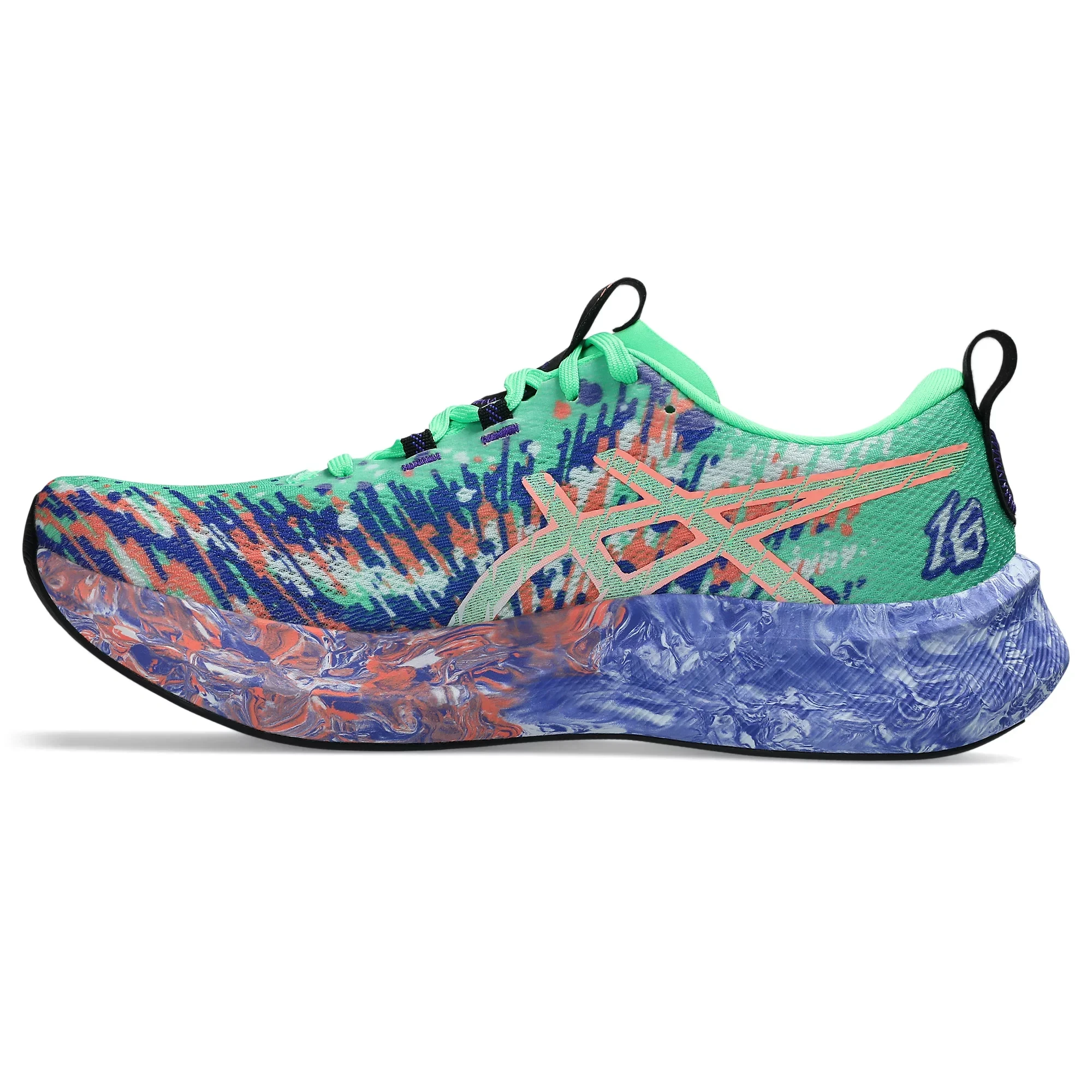 4. Pantofi alergare triatlon ASICS Noosa Tri 16 - verde Vital Green