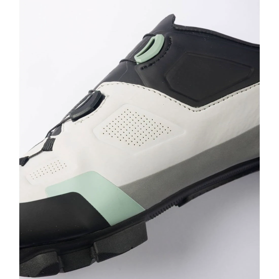 8. Pantofi ciclism MTB XC Northwave Extreme XT - gri/verde salvie | talpă carbon