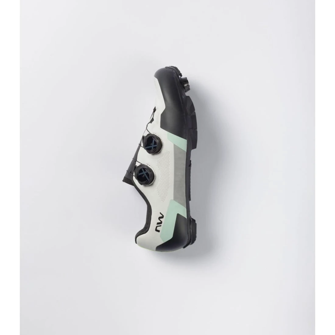4. Pantofi ciclism MTB XC Northwave Extreme XT - gri/verde salvie | talpă carbon
