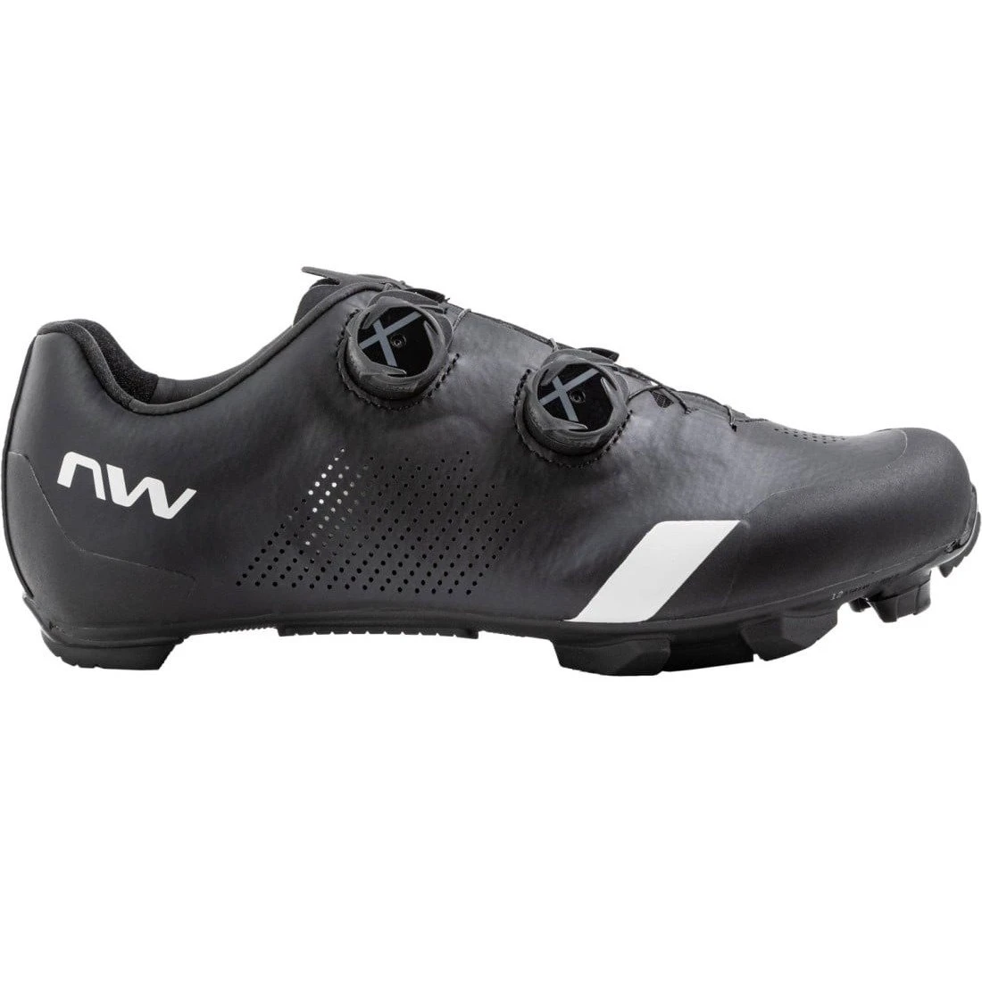 Pantofi ciclism MTB XC Northwave Striker Wide - negru/gri | calapod larg - 185596
