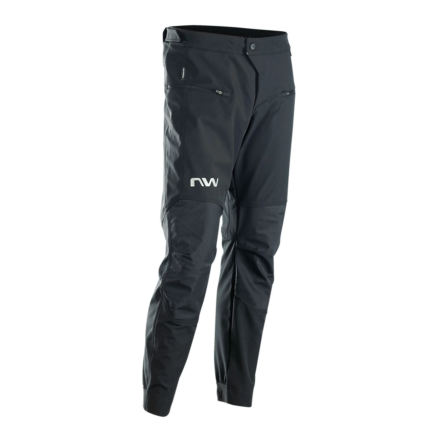 Pantaloni ciclism iarnă Northwave Bomb Winter - negru | protecție termică - 185611