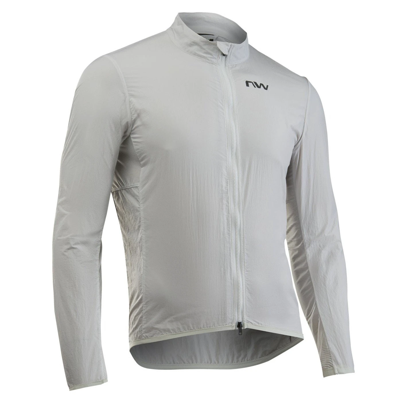 1. Jachetă ciclism Northwave Extreme Light Wind - gri deschis | ultraușoară