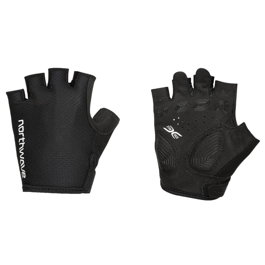 Mănuși ciclism copii Northwave Active Max JR - negru | degete scurte - 185638