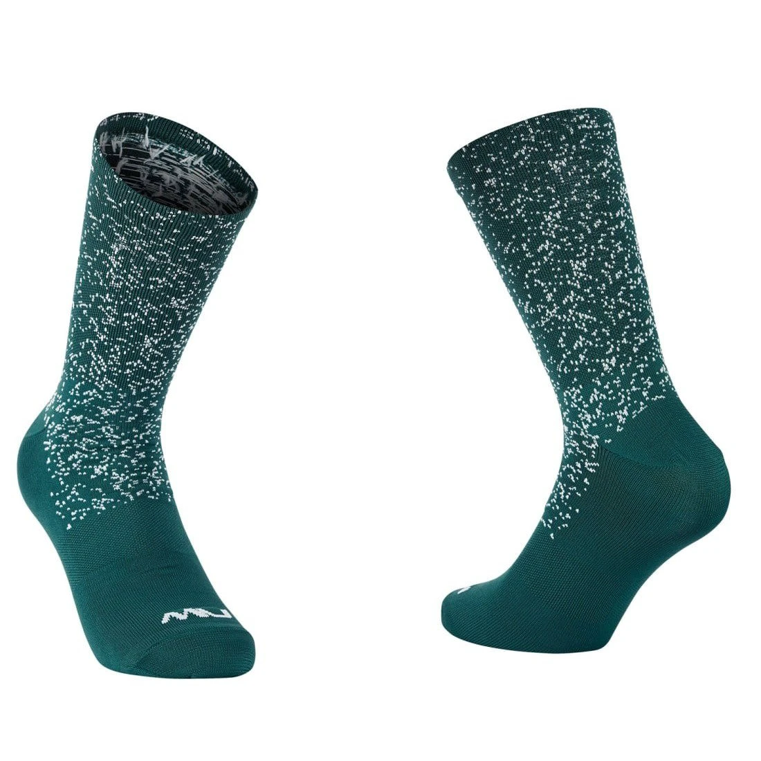 Șosete ciclism Northwave Stardust - petrol/alb | respirabilitate maximă - 185698
