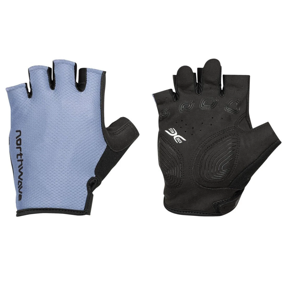 Mănuși ciclism Northwave Active Max - gri gheață | degete scurte - 185731