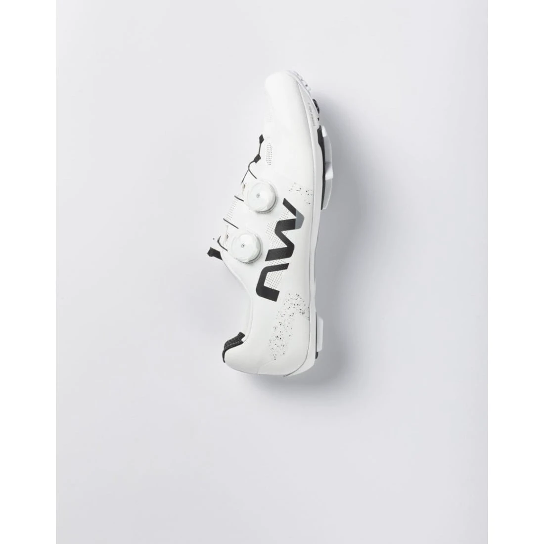 4. Pantofi ciclism MTB XC Northwave Extreme X - alb | talpă carbon