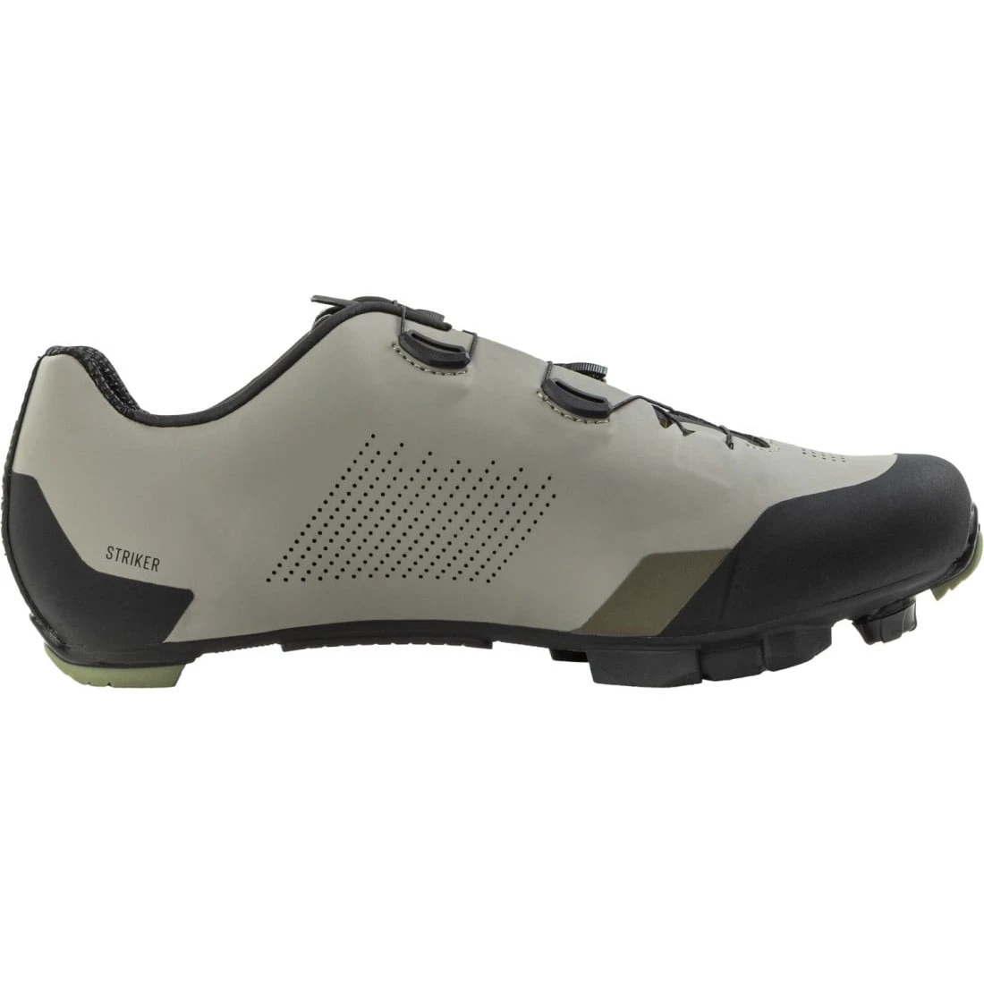 2. Pantofi ciclism MTB XC Northwave Striker - nisip/verde | talpă carbon