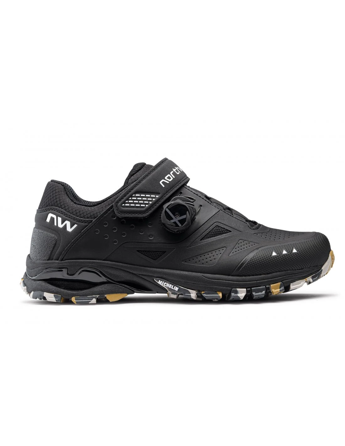 Pantofi ciclism MTB Northwave Spider Plus 3 | grip Michelin - verde (forest) - 204089