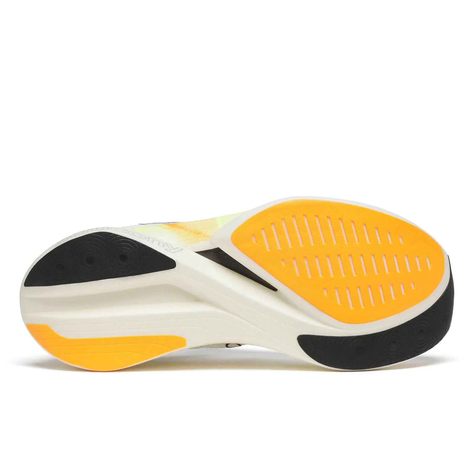 6. Pantofi alergare Saucony Endorphin Elite 2 - alb/peel | placă carbon