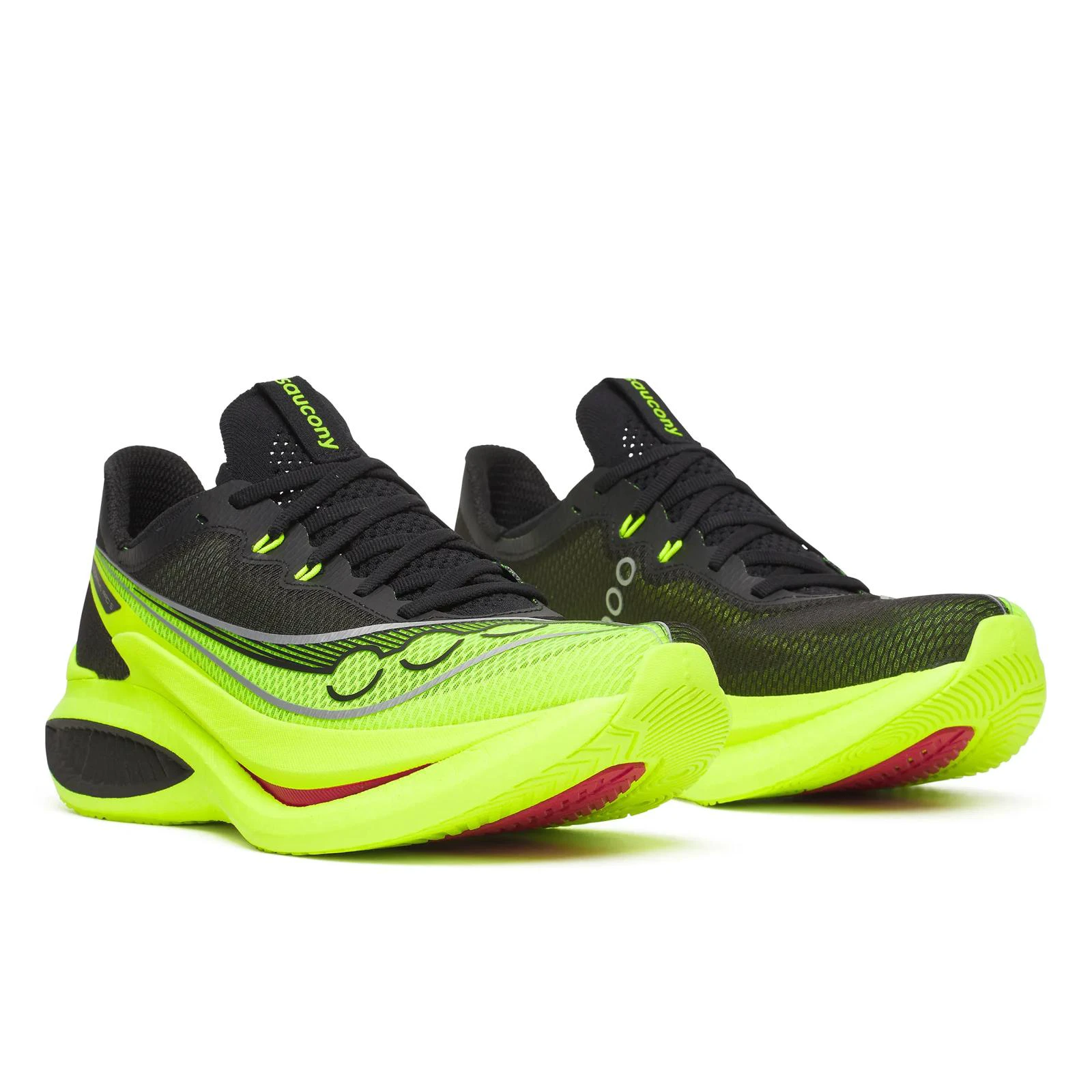 2. Pantofi alergare Saucony Endorphin Pro 5 - galben Citron/negru | placă carbon