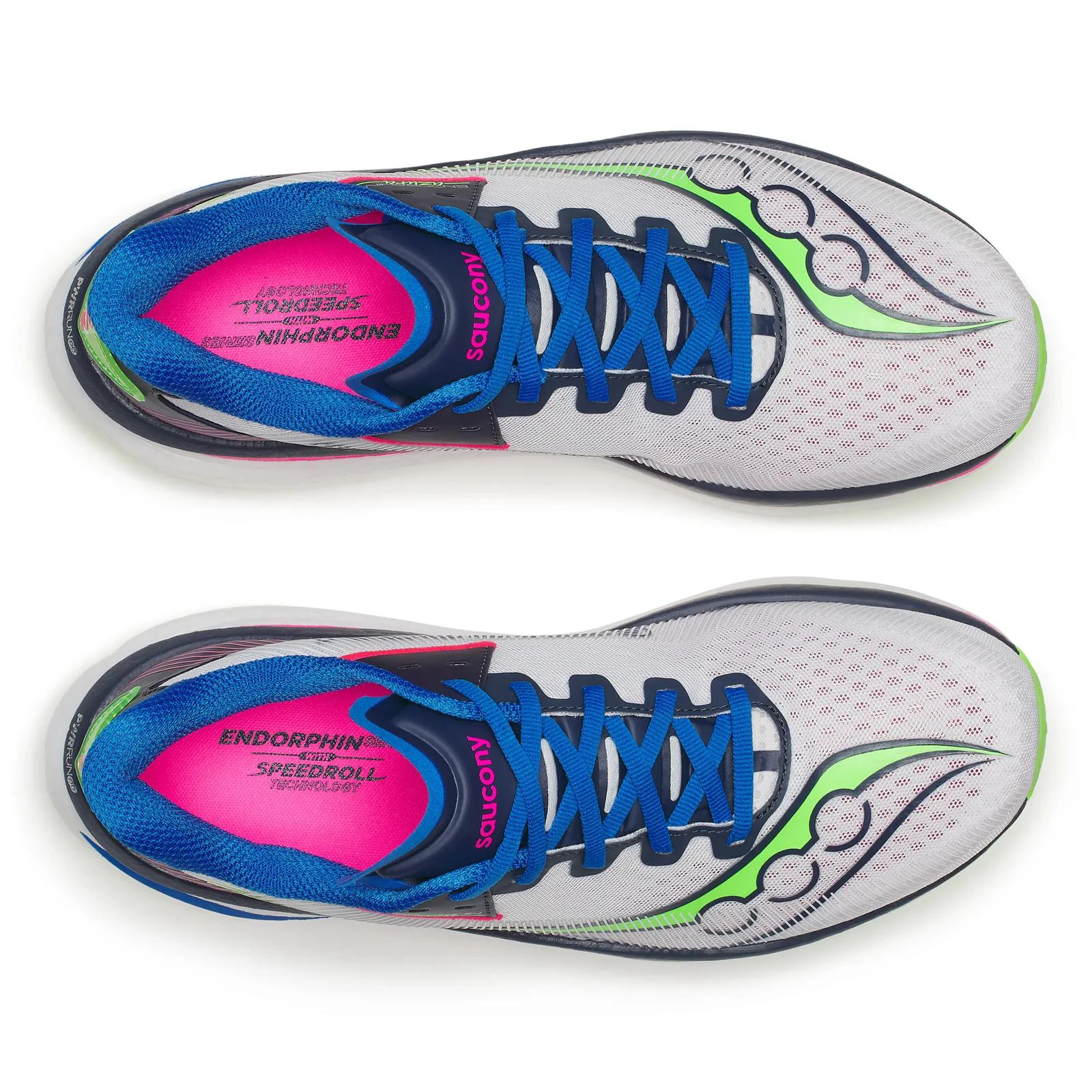 5. Pantofi alergare Saucony Endorphin Azura - alb/bleumarin | SpeedRoll