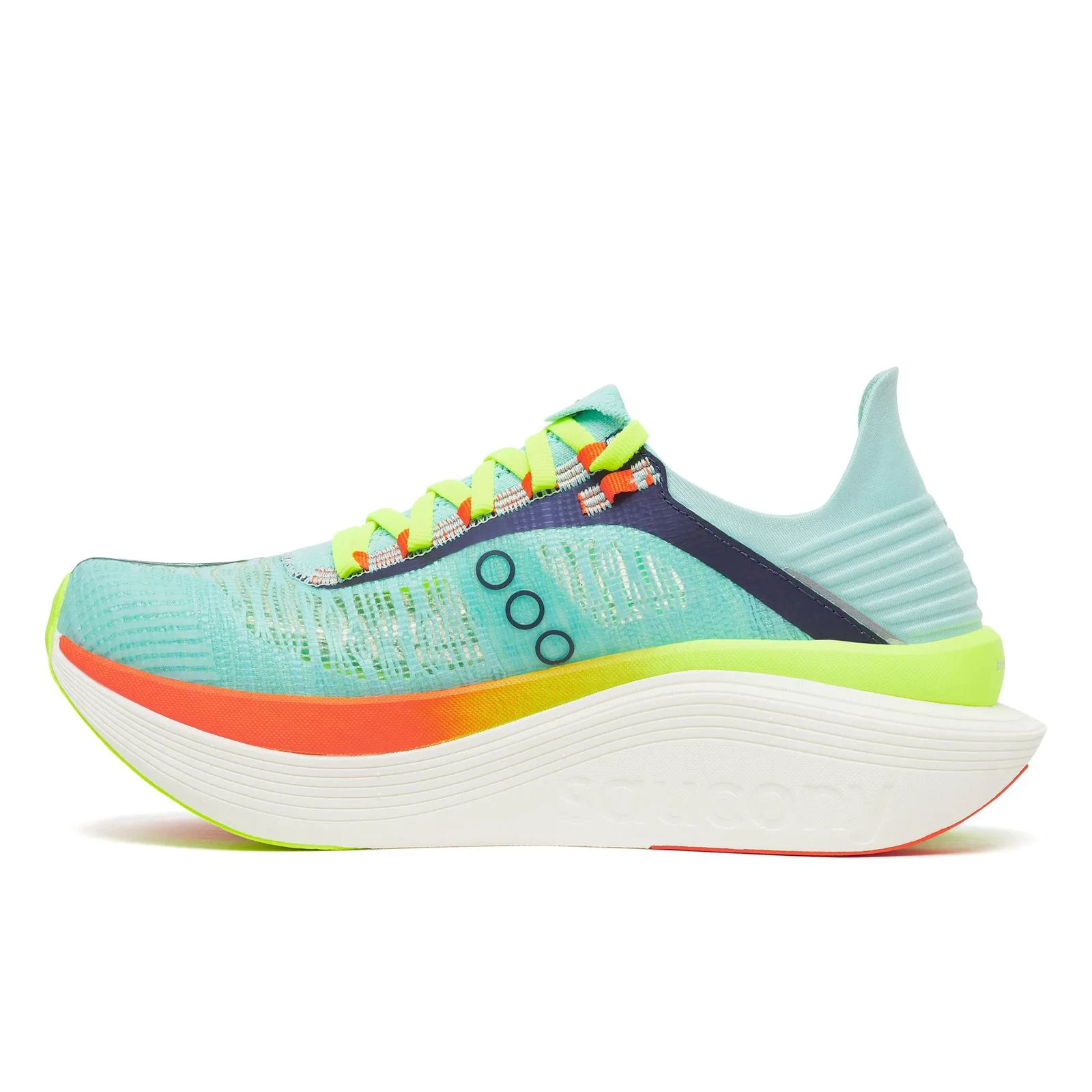 3. Pantofi alergare Saucony Endorphin Elite 2 - Splash | Fire | placă carbon