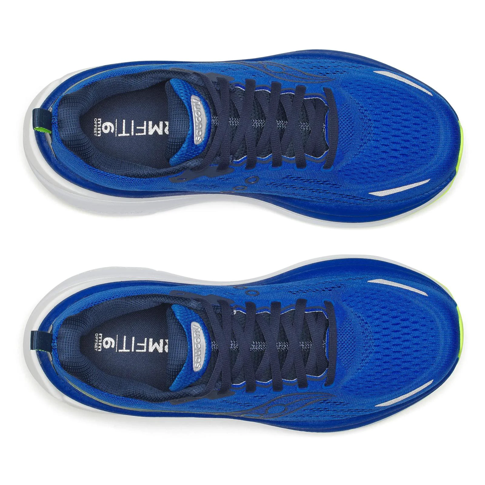 5. Pantofi alergare Saucony Hurricane 25 - albastru/galben | amortizare max
