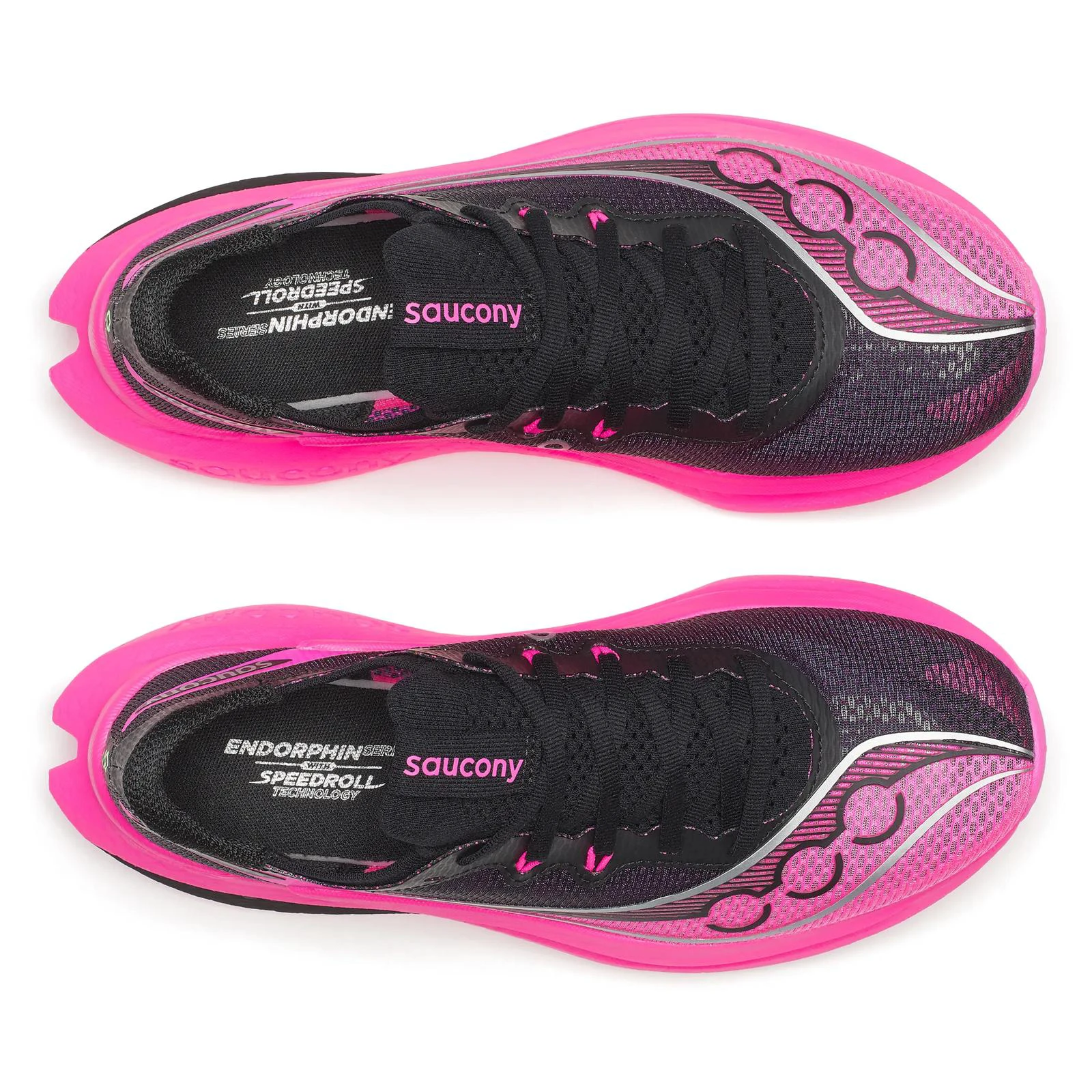 5. Pantofi alergare Saucony Endorphin Pro 5 W - negru | placă carbon