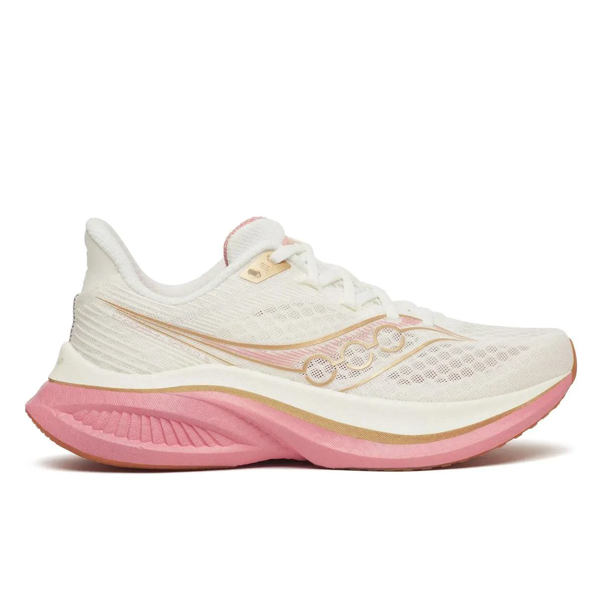 1. Pantofi alergare Saucony Endorphin Speed 5 femei - ivory/mauve | viteză și reactivitate