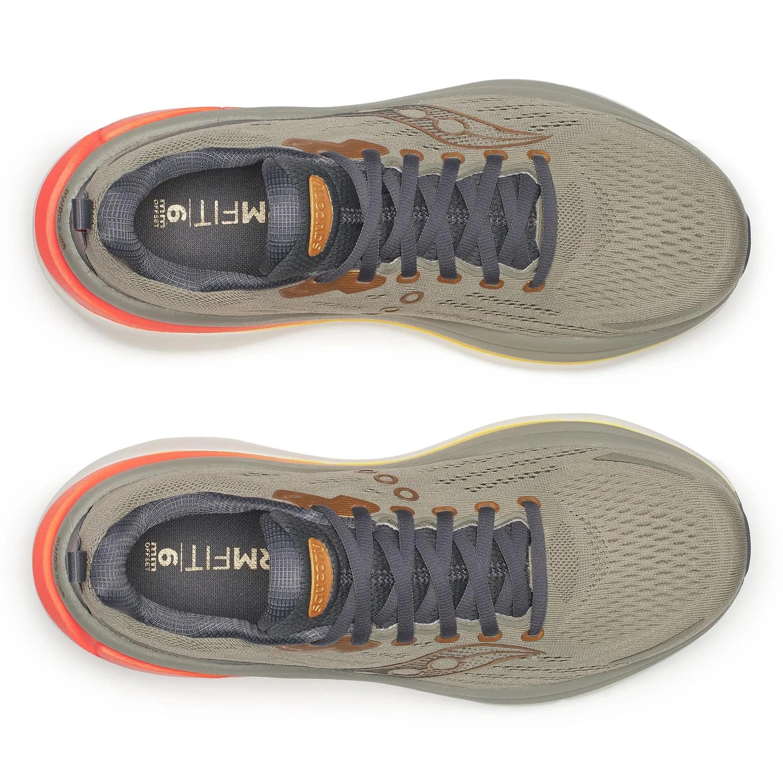 5. Pantofi alergare Saucony Hurricane 25 - negru/roșu | amortizare max