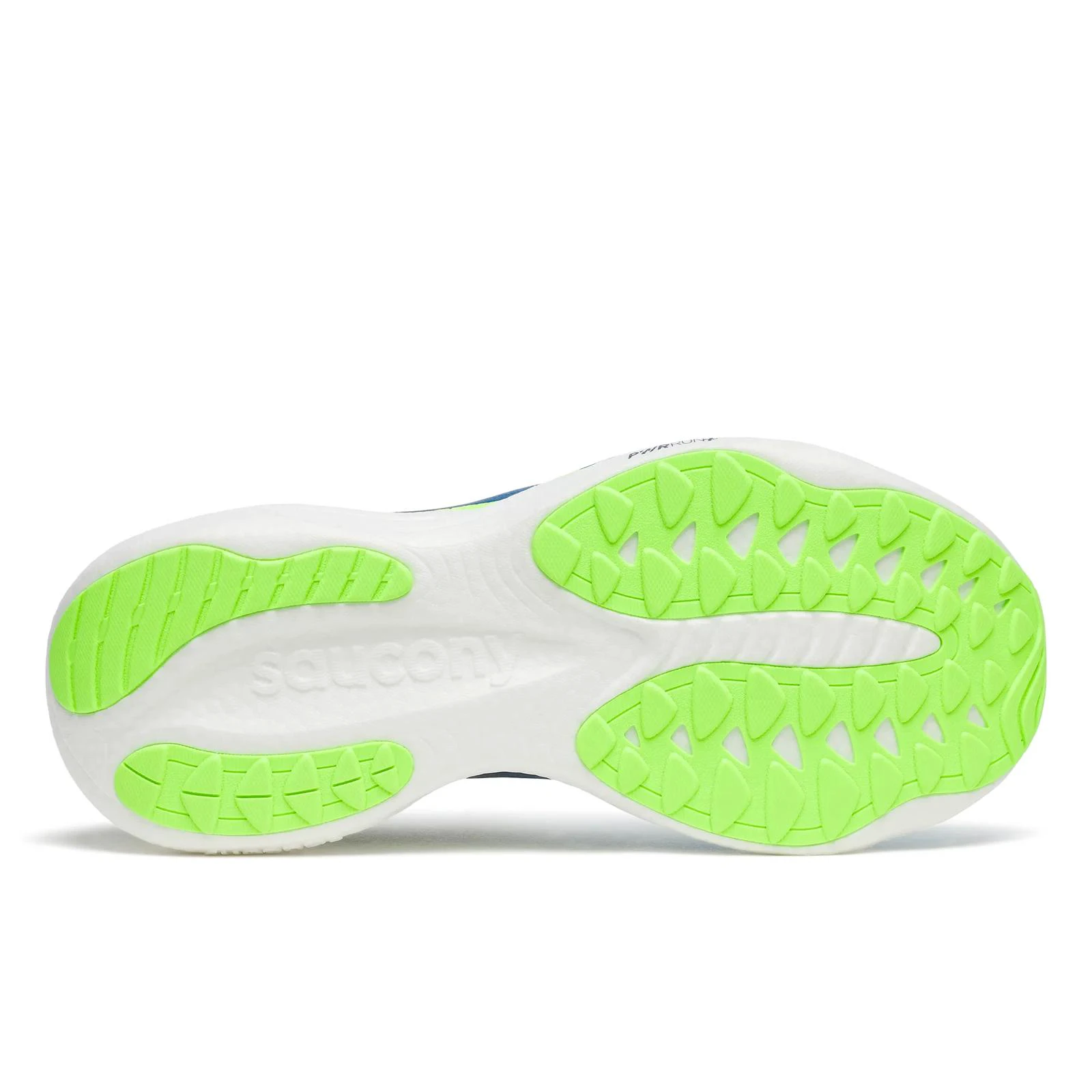 6. Pantofi alergare Saucony Ride 19 - albastru Cobalt | Slime | PWRRUN+