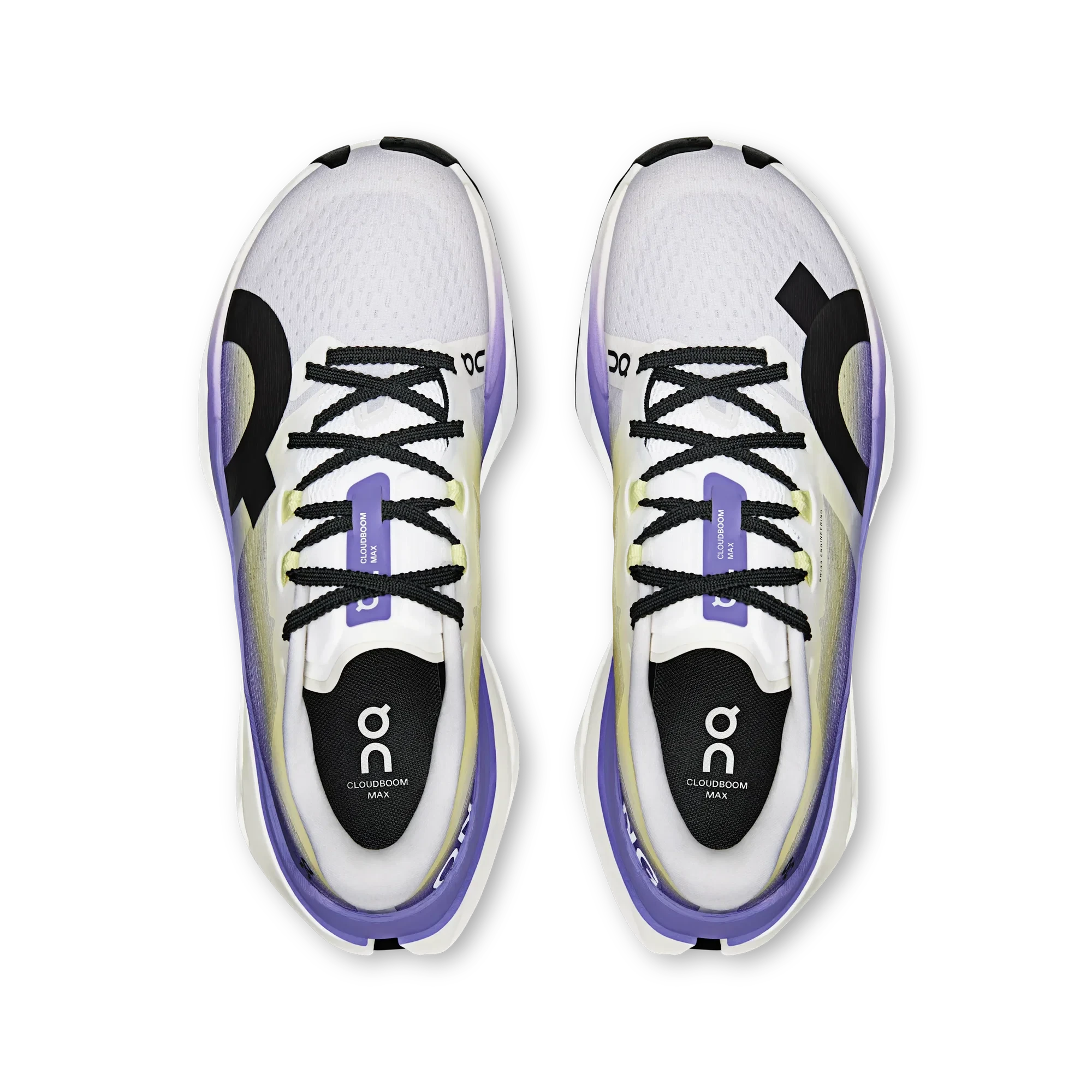 2. Pantofi alergare On Cloudboom Max W - performanță maraton - White | Juniper
