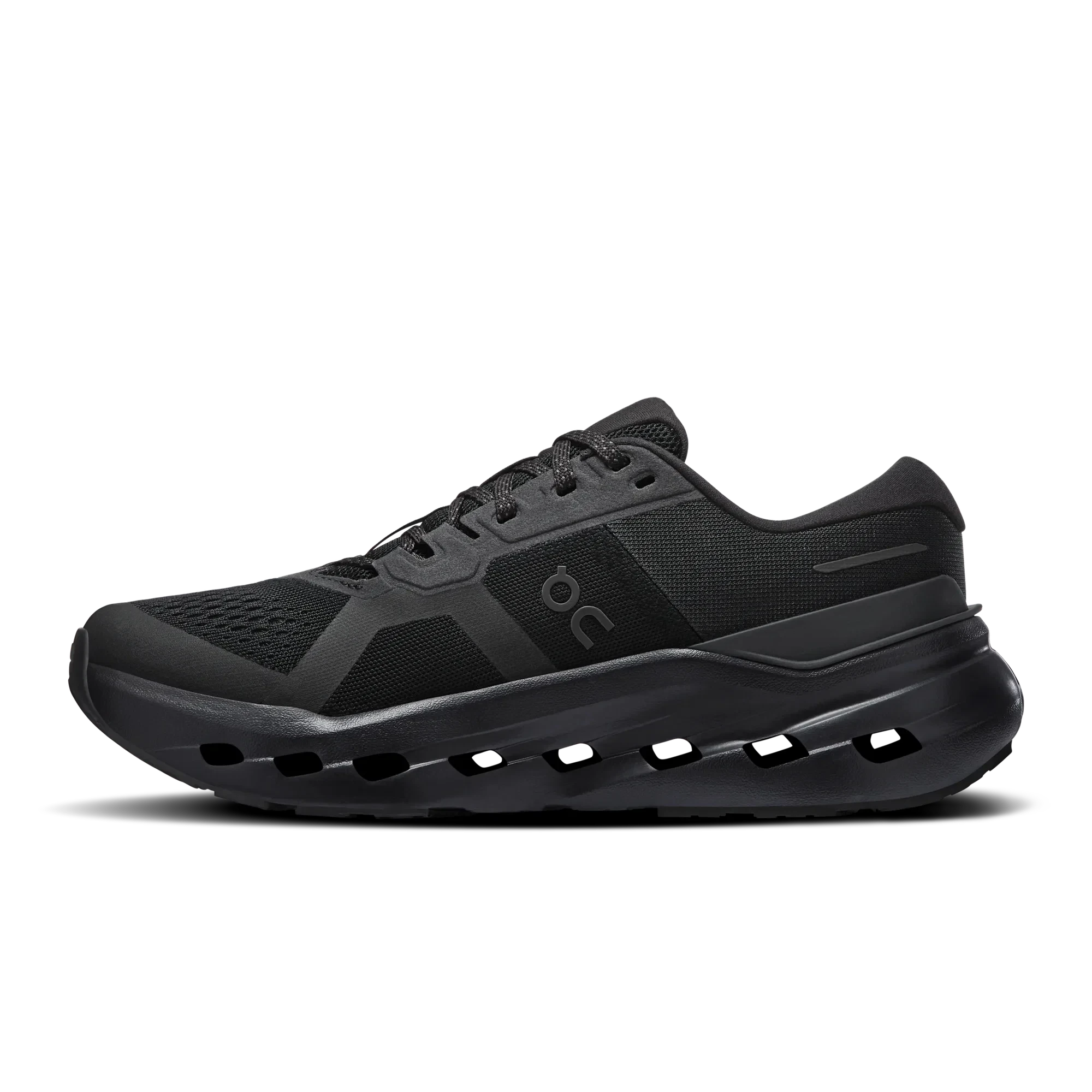4. Pantofi alergare On Cloudrunner 3 Wide - cushioning stabil pe șosea - Black | Black