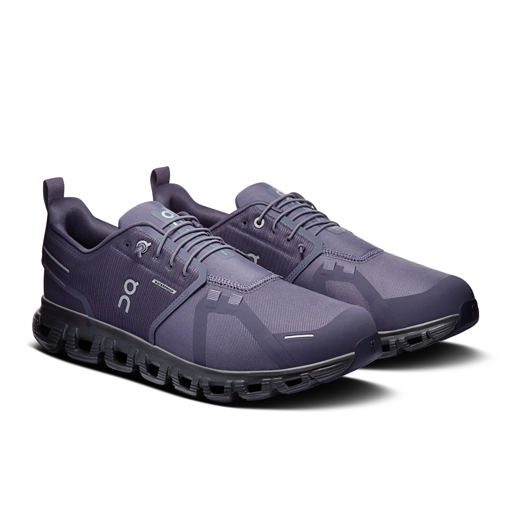 6. Pantofi sport On Cloud 6 WP - impermeabili, pentru uz zilnic - Flint | Black