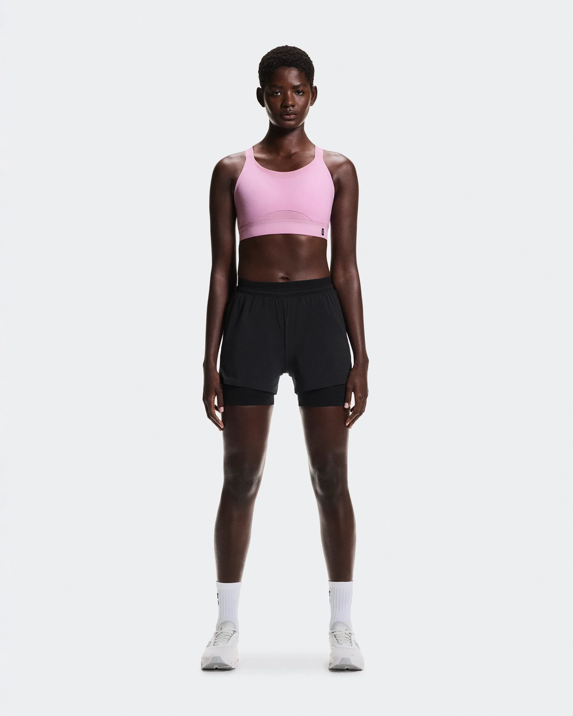 Bustieră On Performance Bra W - roz Sakura | suport mediu alergare - 189604