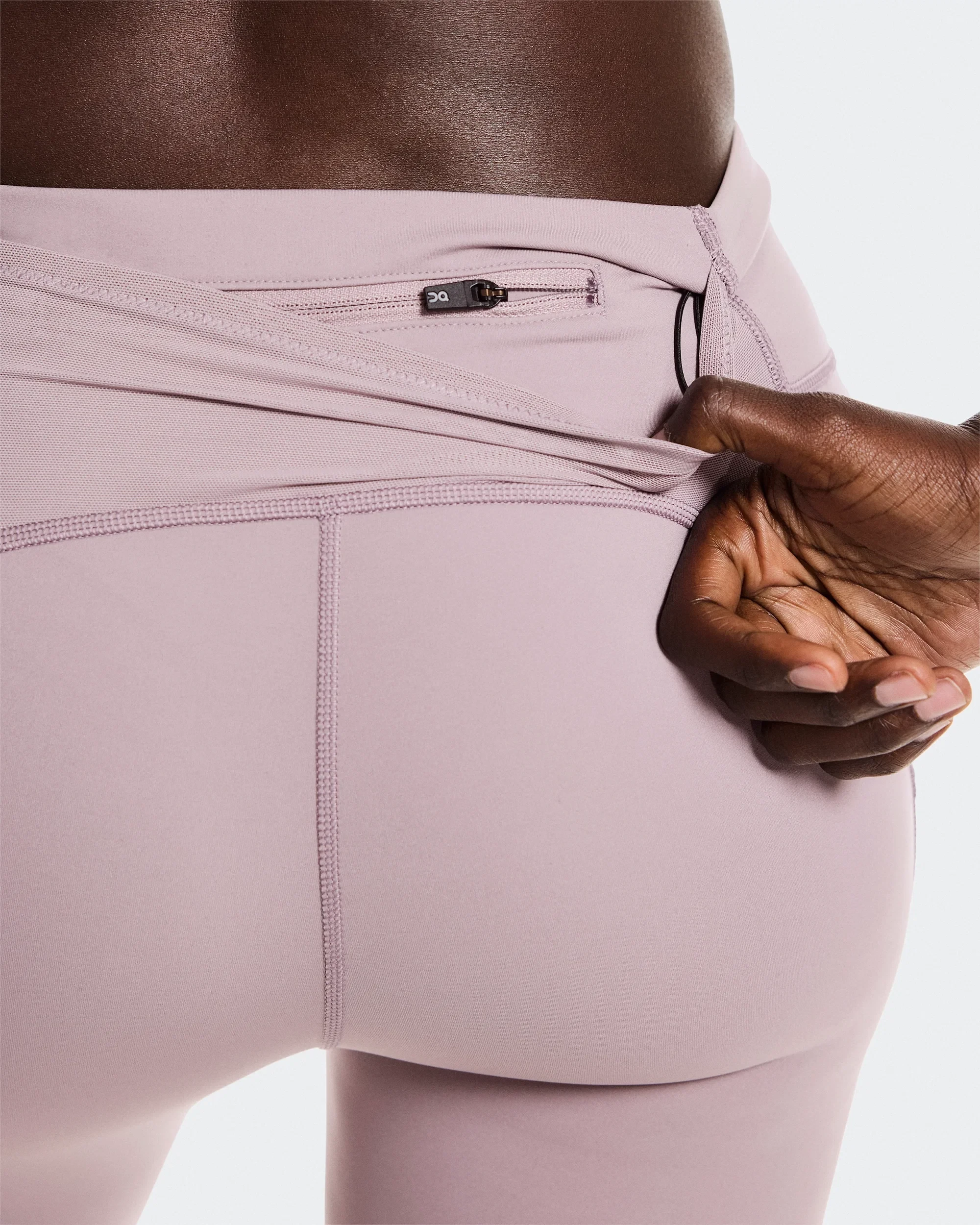 5. Colanți alergare On Performance Tights W - Heron | DryTec™