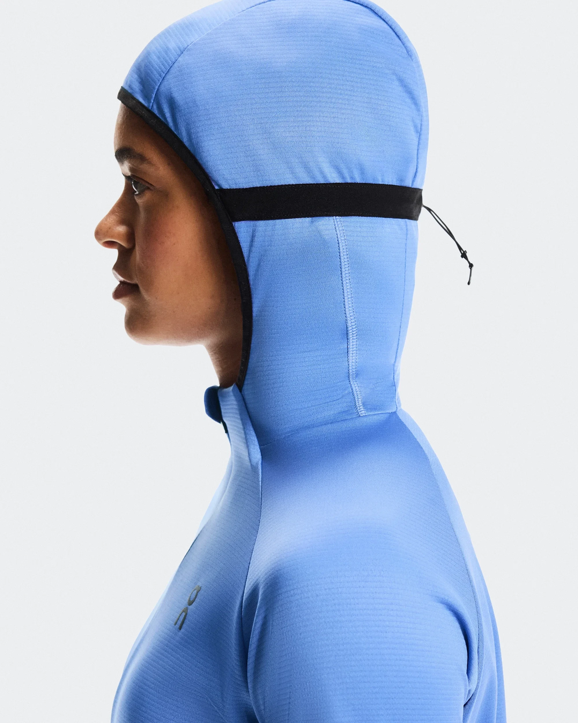 7. Hanorac On Climate Zip Hoodie W - albastru Iceberg | alergare