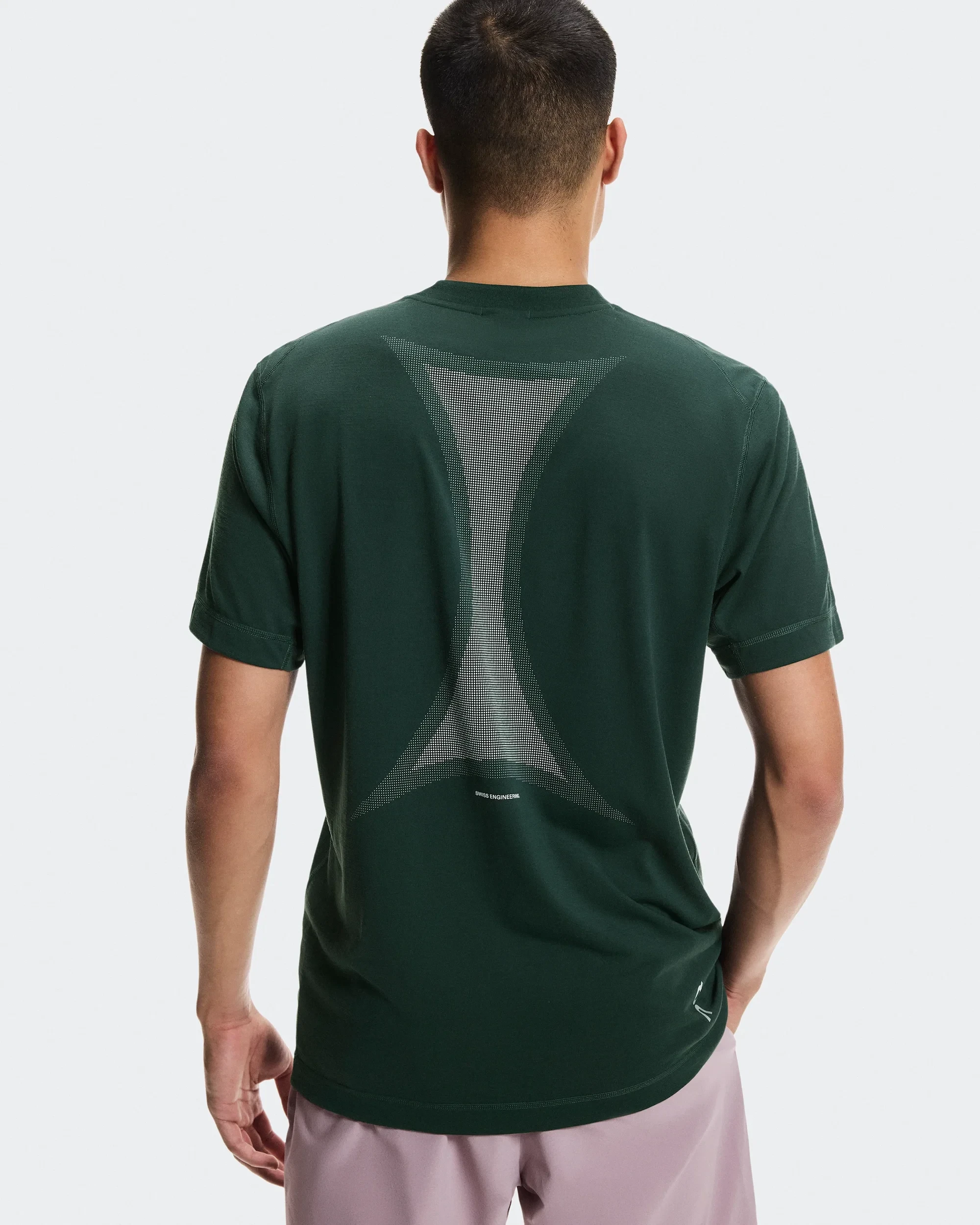 4. Tricou antrenament On Train-T Graphic - negru Obsidian | ultra-soft