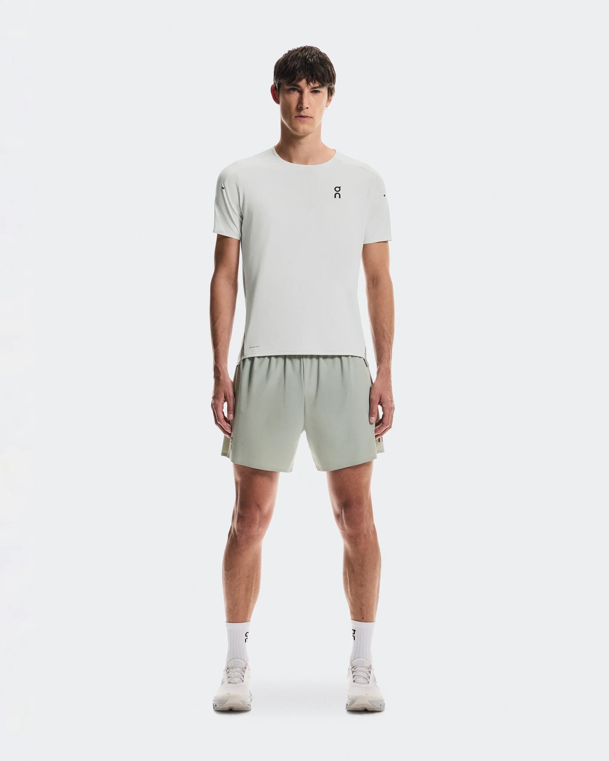 Pantaloni scurți On 5" Performance Shorts - gri Tin | alergare - 189747