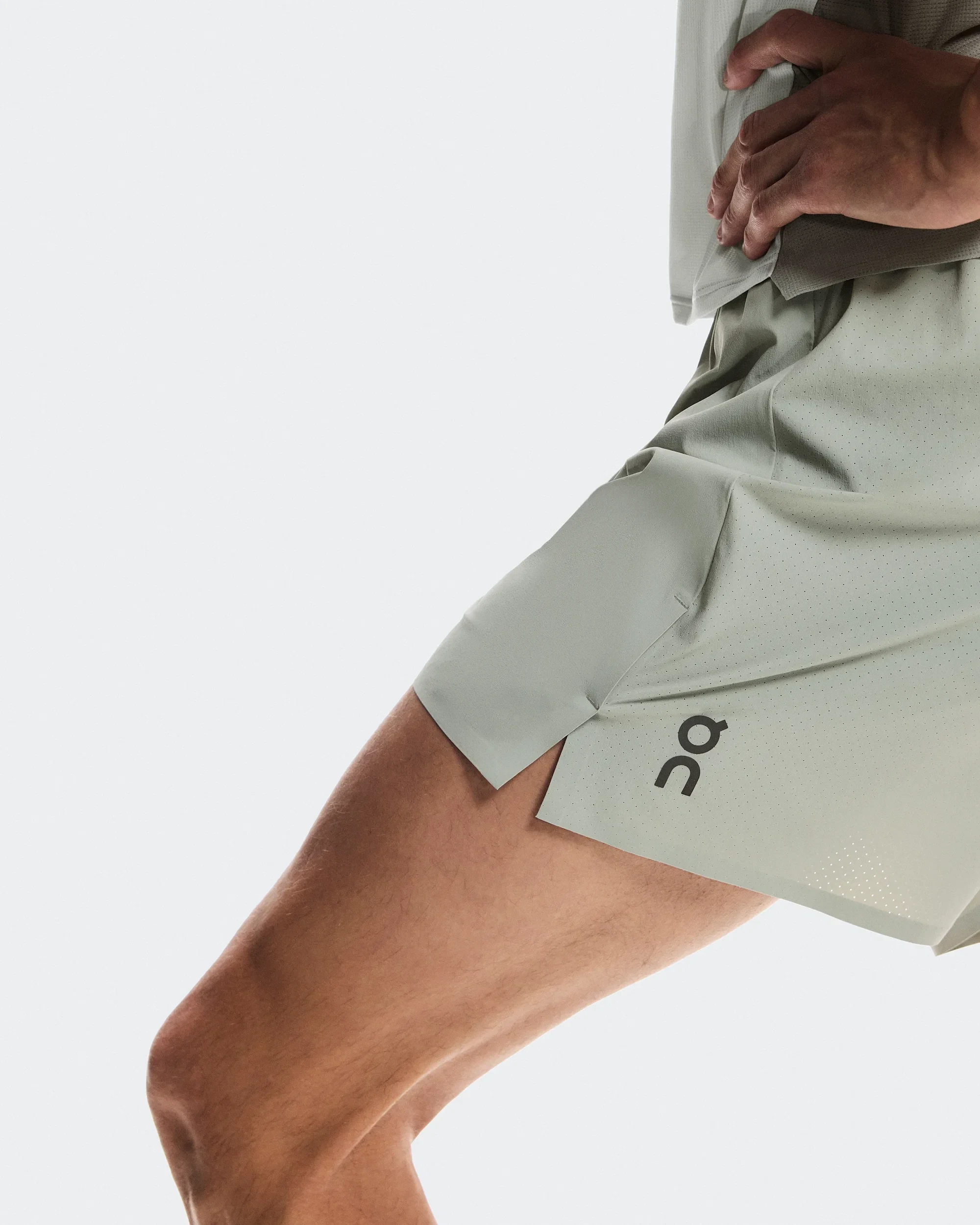 6. Pantaloni scurți On 5" Performance Shorts - gri Tin | alergare